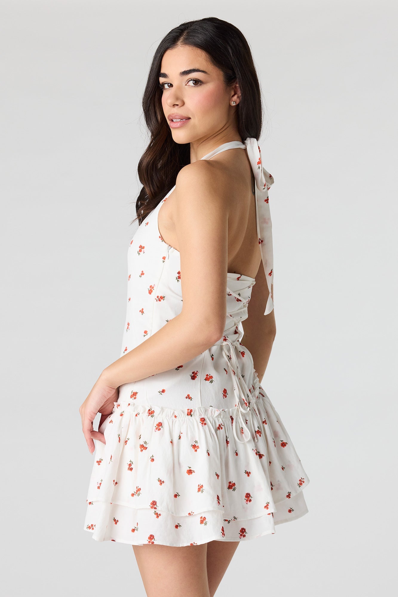 Halter Mini Dress