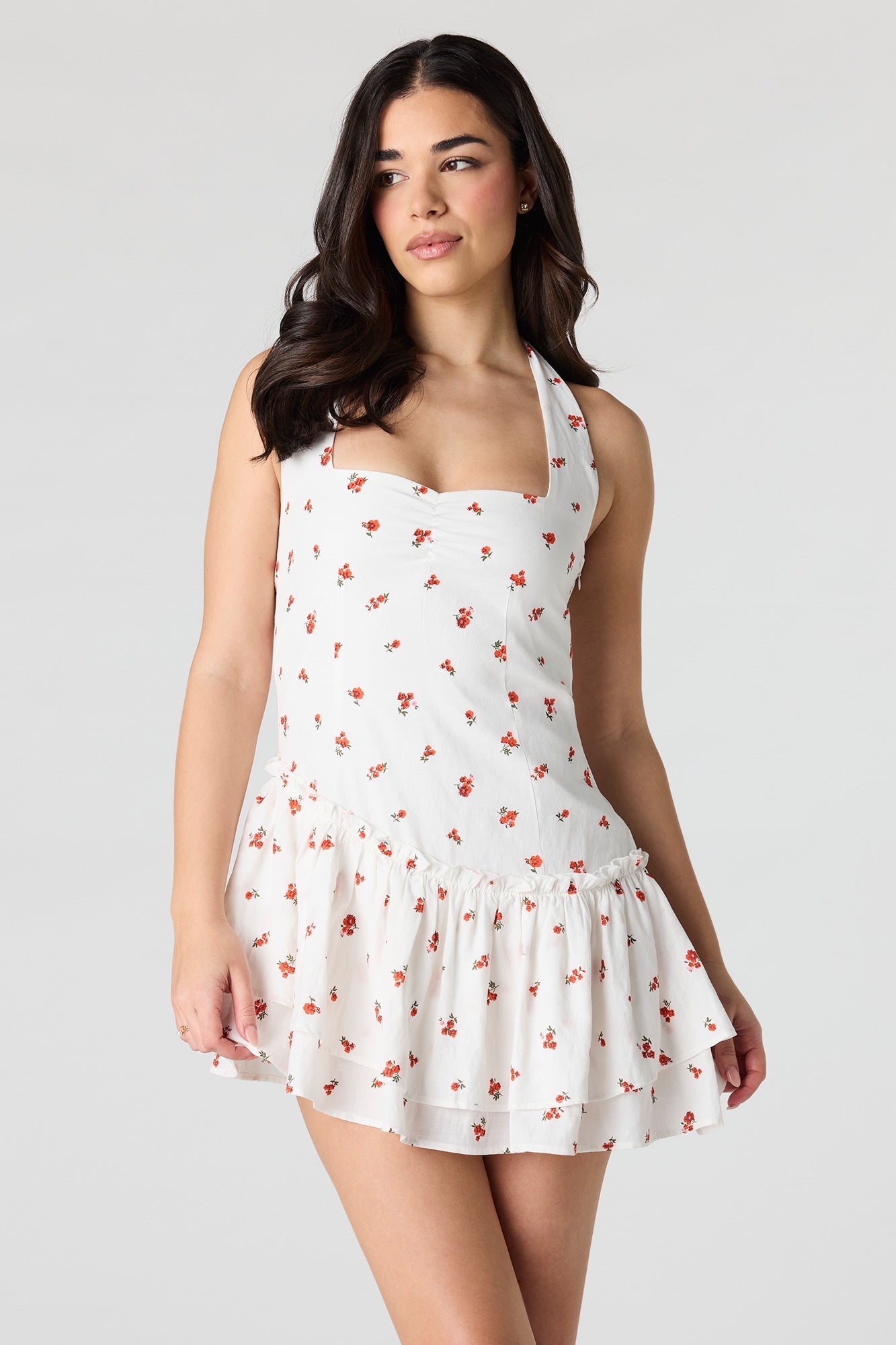 Halter Mini Dress