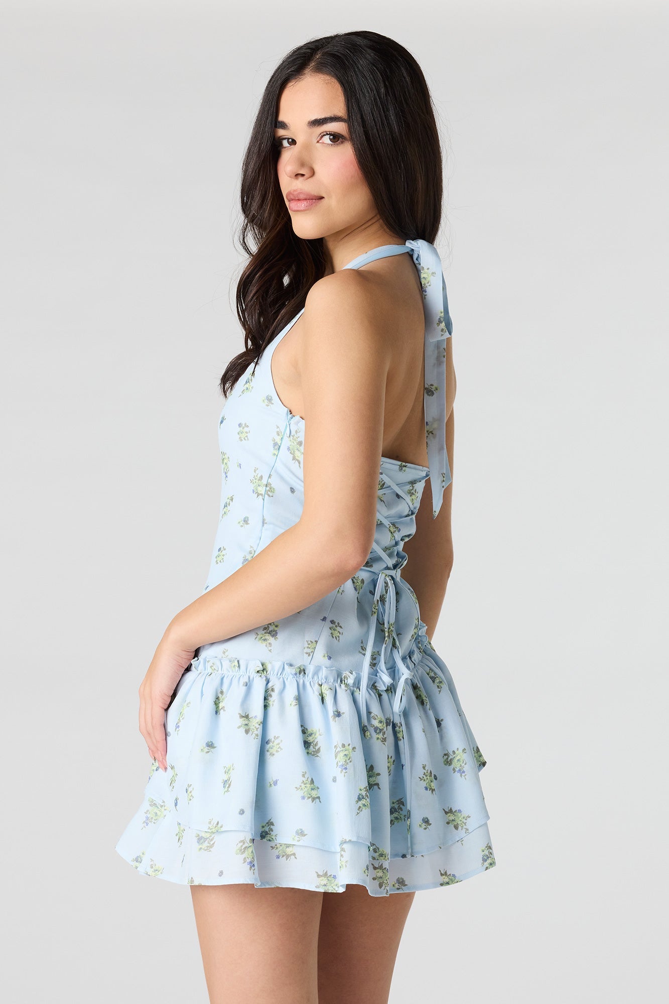 Halter Mini Dress