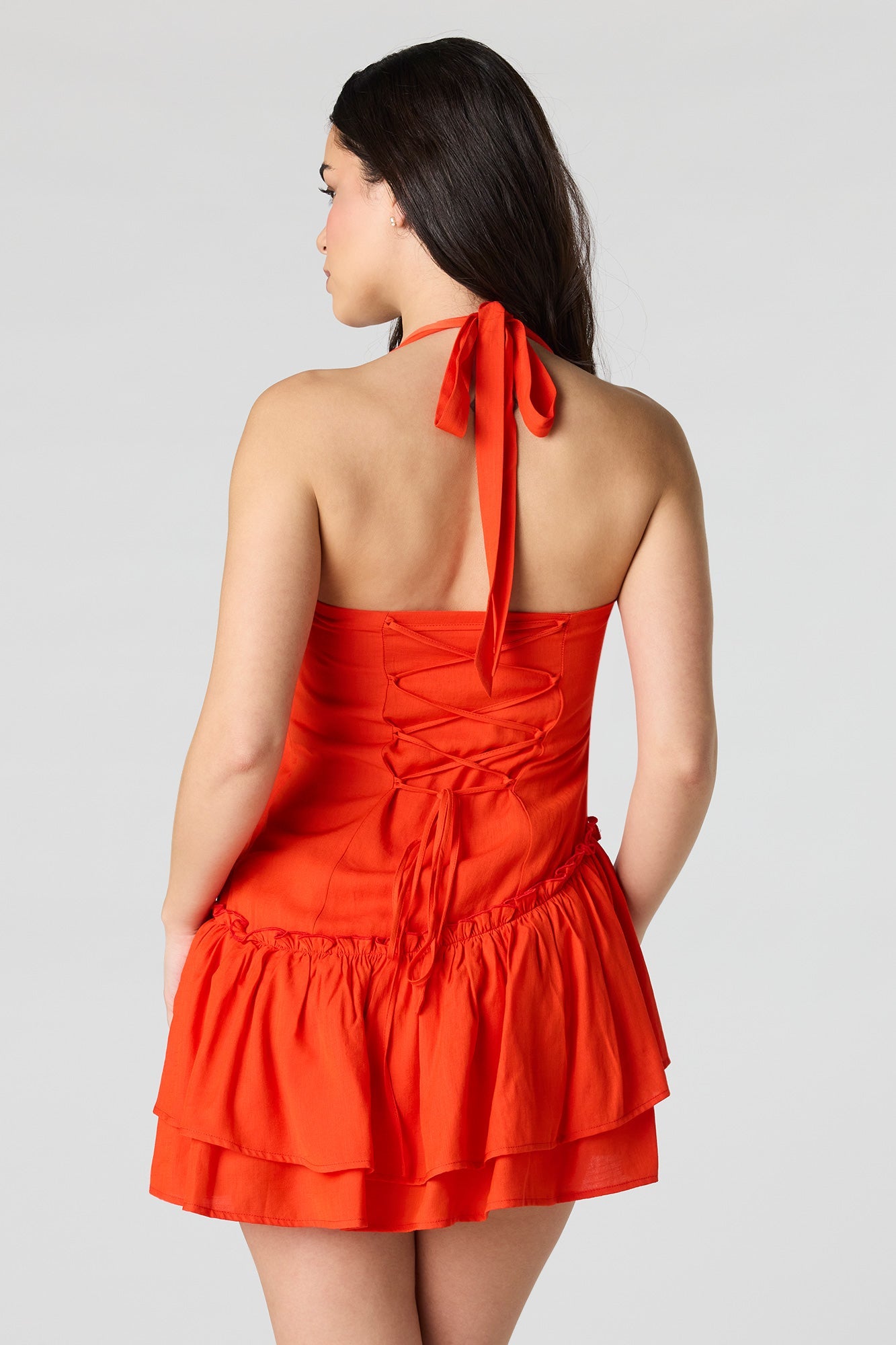 Halter Mini Dress