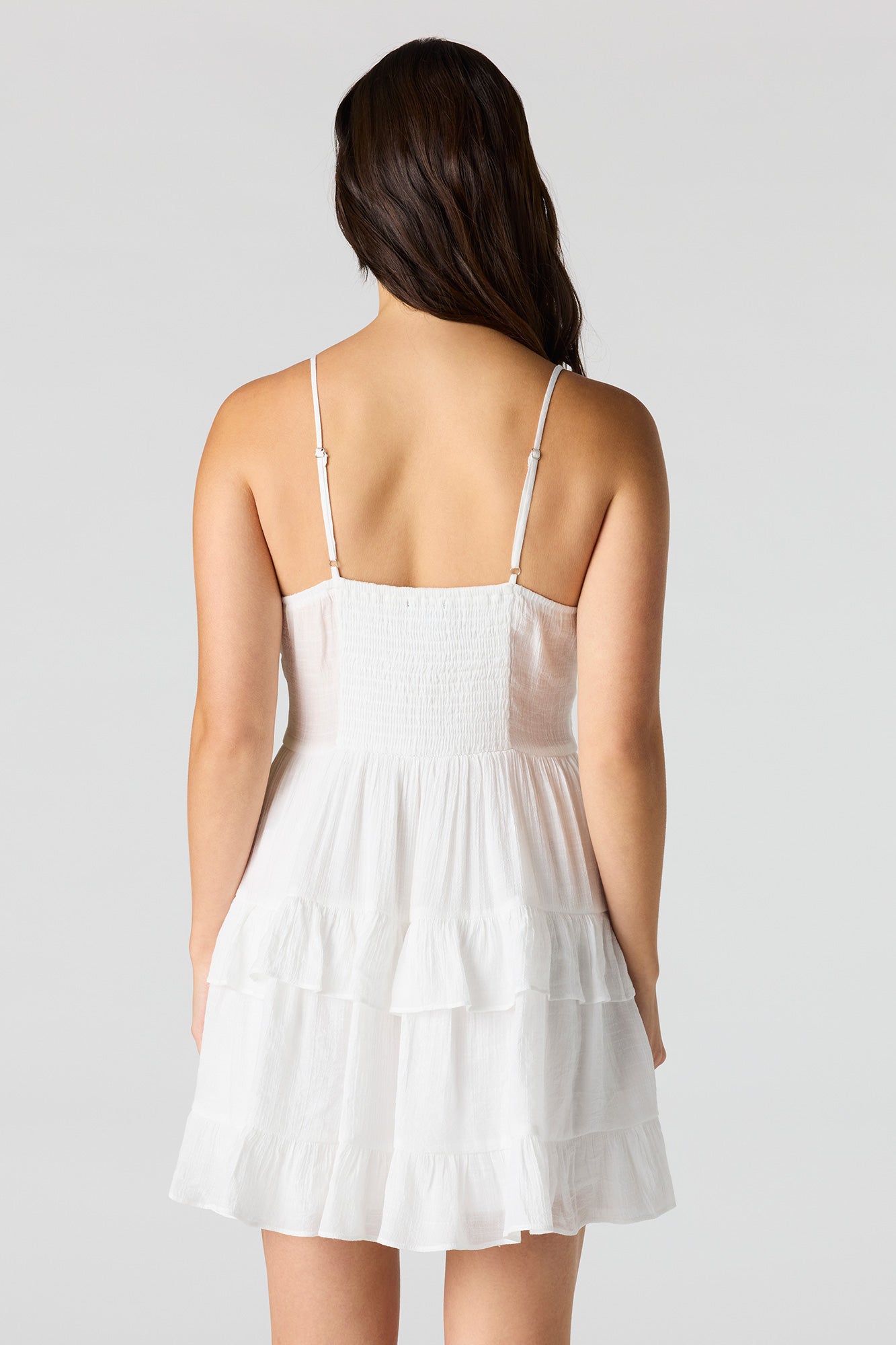 Tiered Mini Dress
