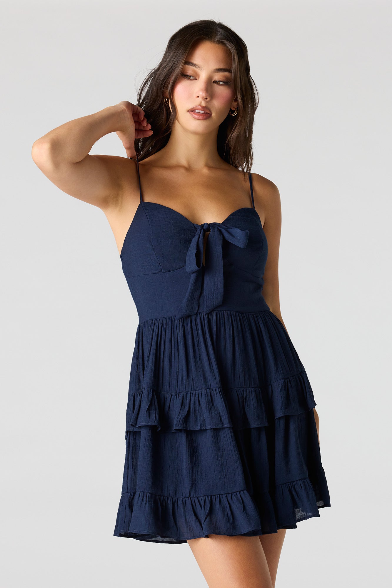 Tiered Mini Dress
