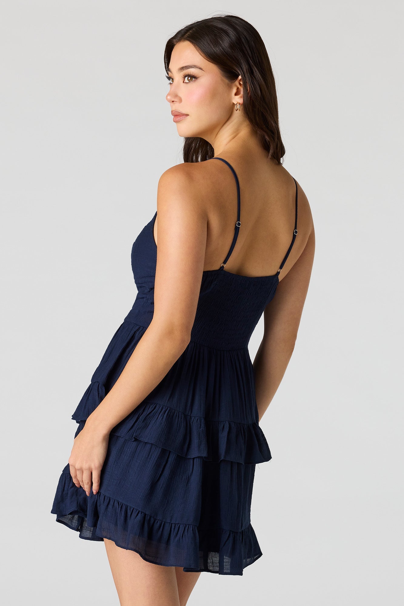 Tiered Mini Dress