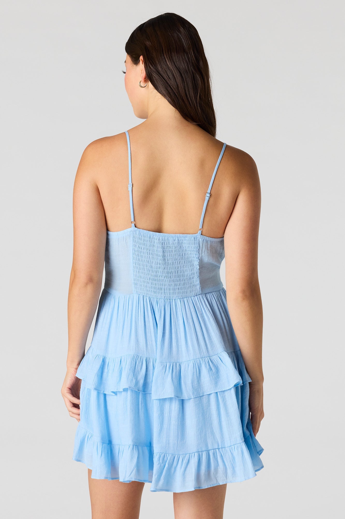Tiered Mini Dress