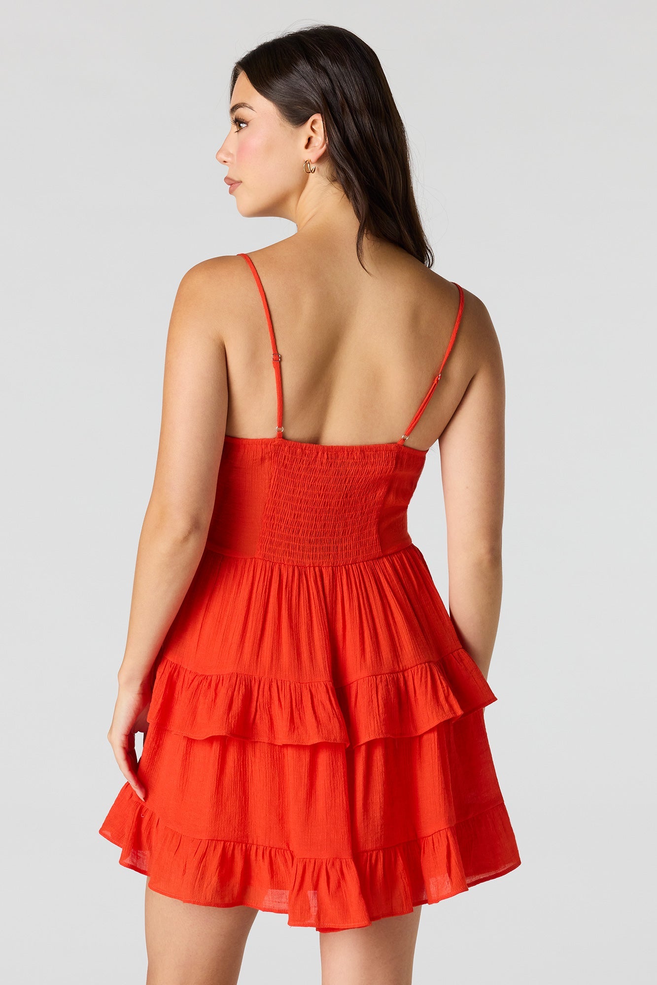 Tiered Mini Dress