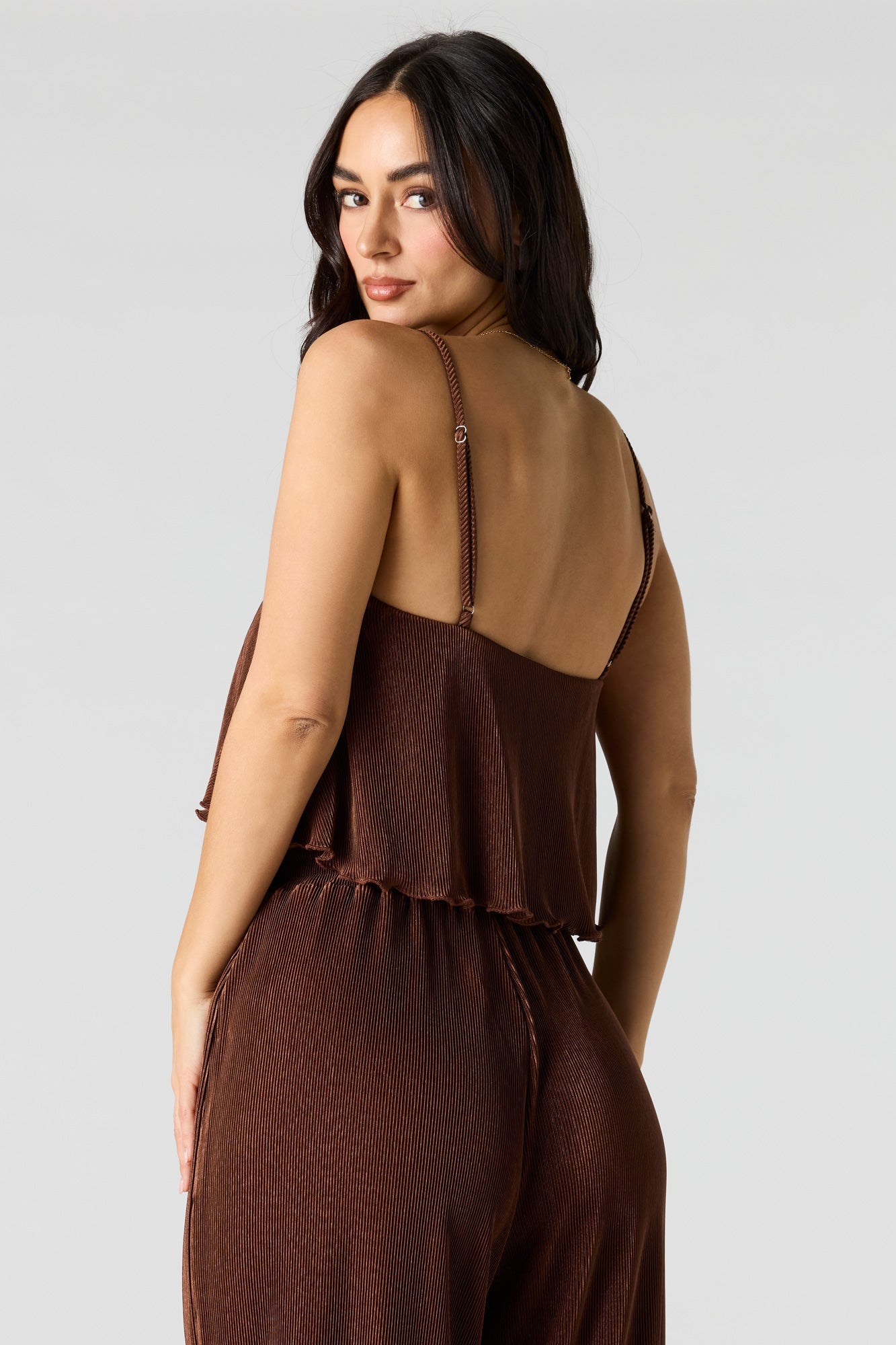 Ribbed Flowy Tank