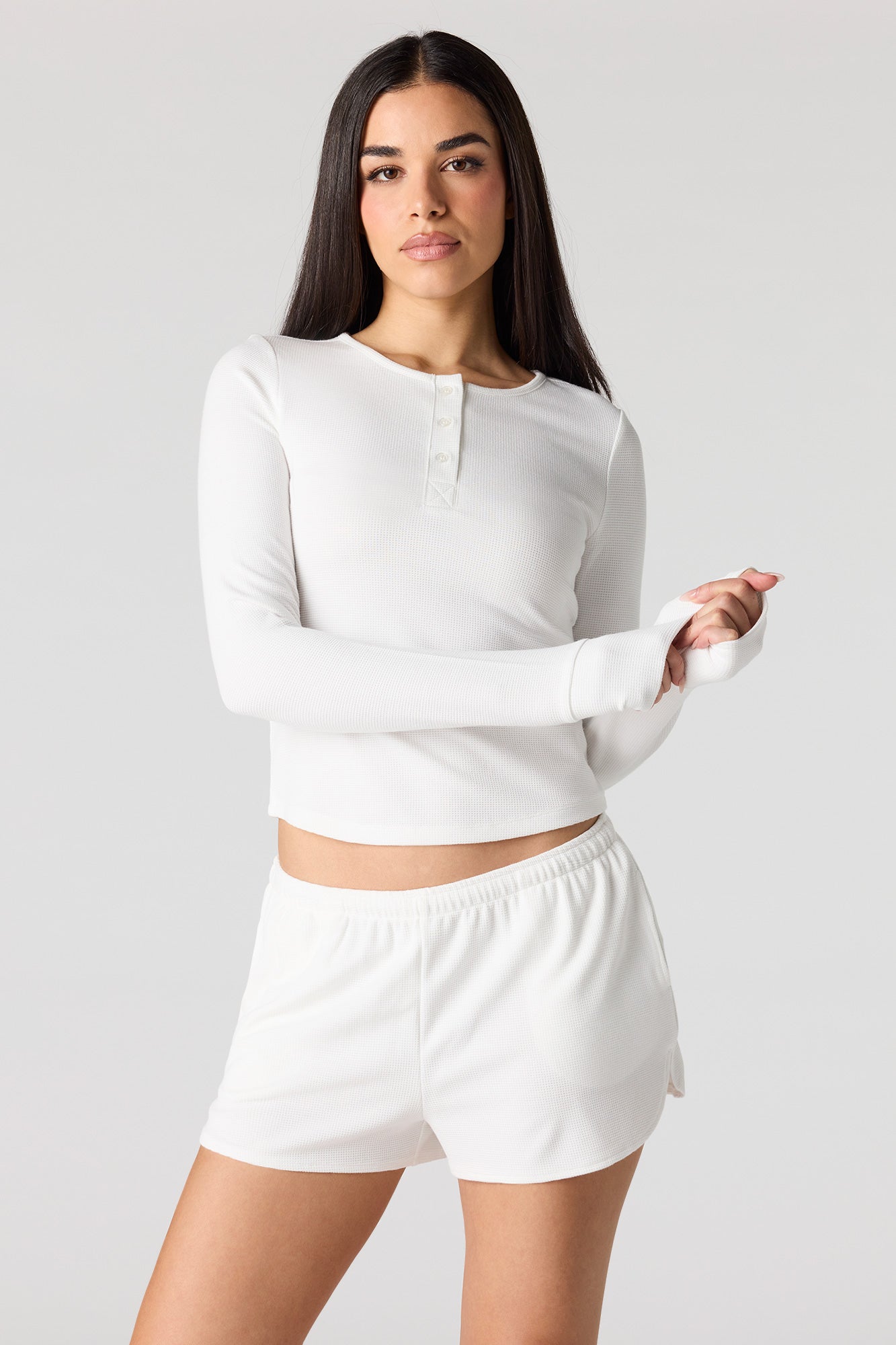 Waffle Knit Short