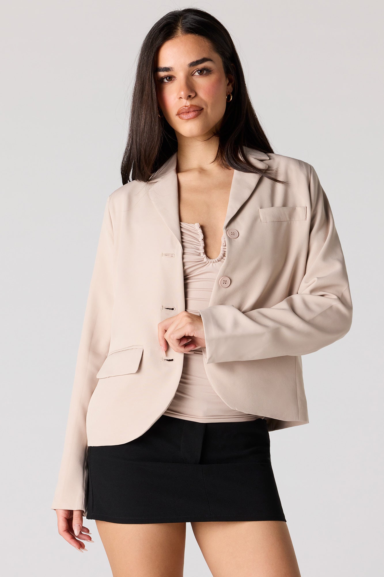 Cropped Blazer