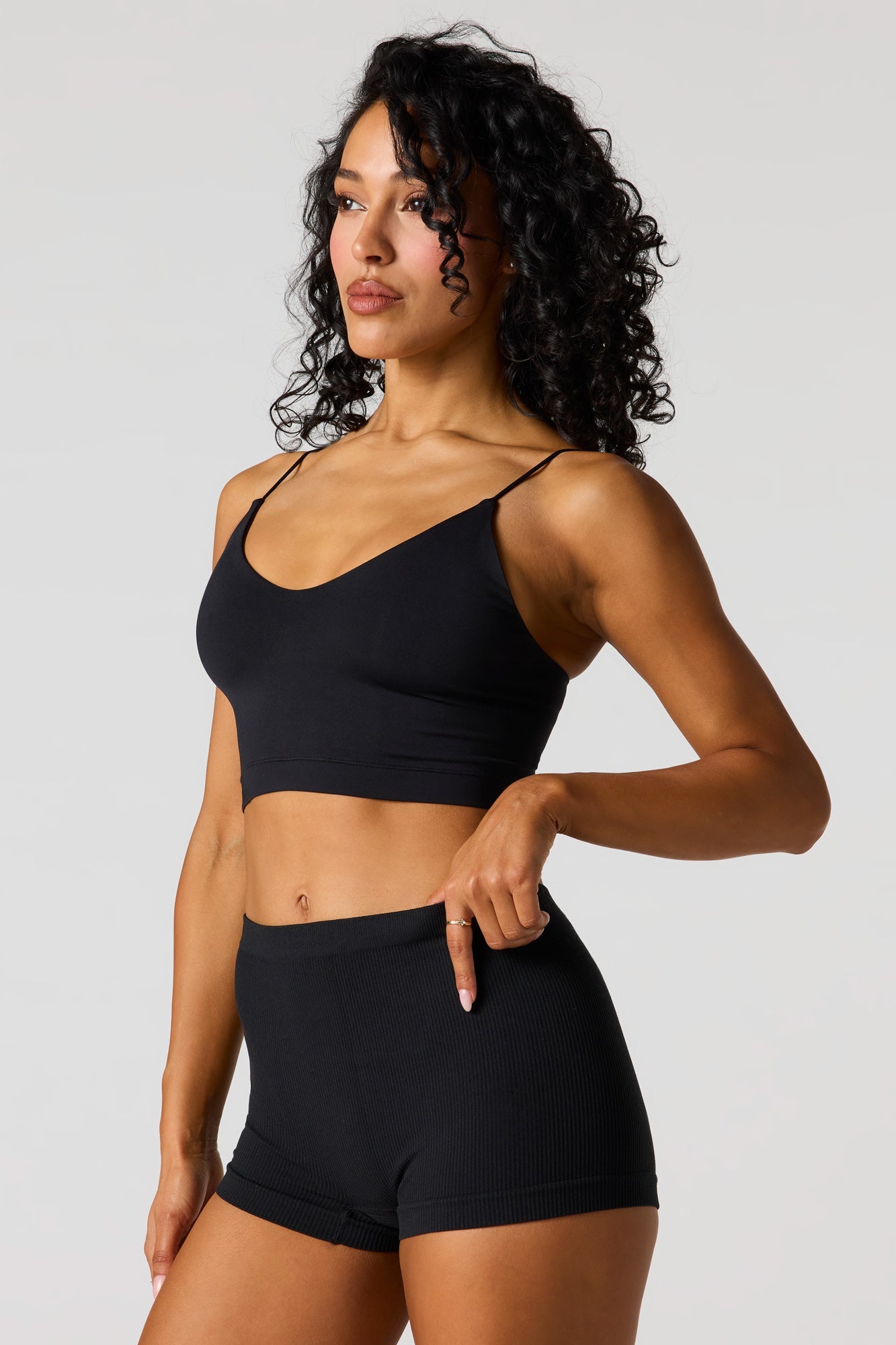 Seamless Ribbed Boy Short (2 Pack)