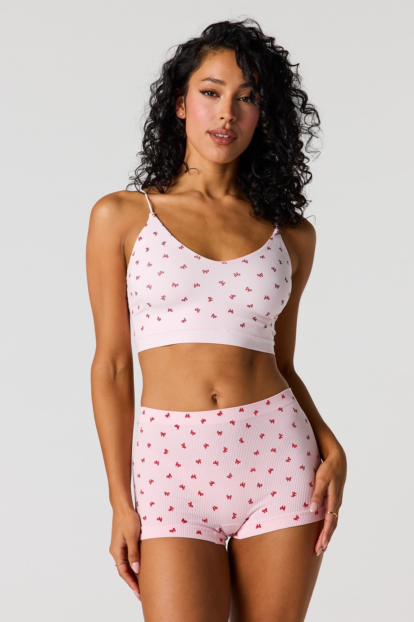 Seamless Ribbed Boy Short (2 Pack)