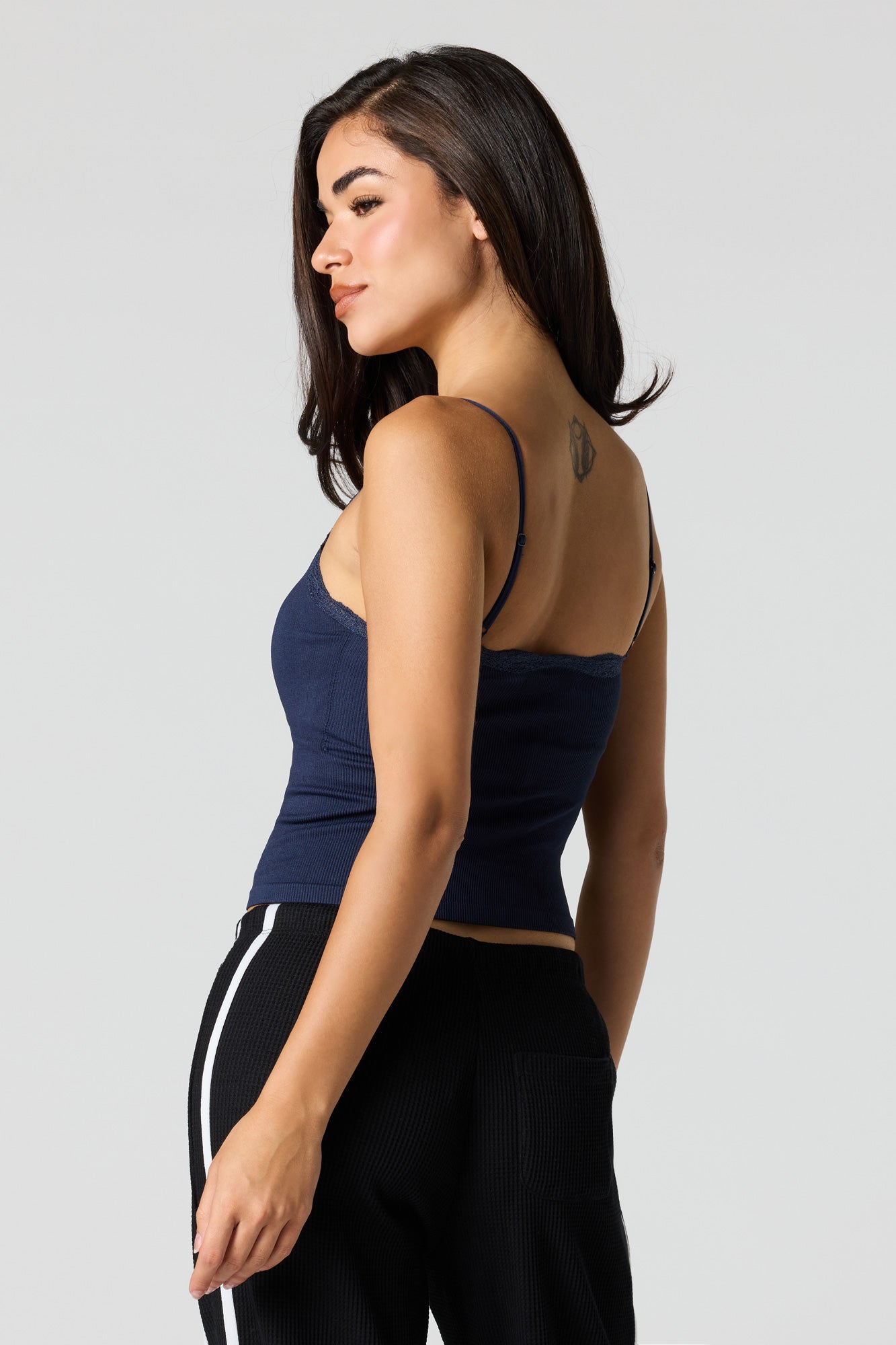 Braless Seamless Ribbed Cami