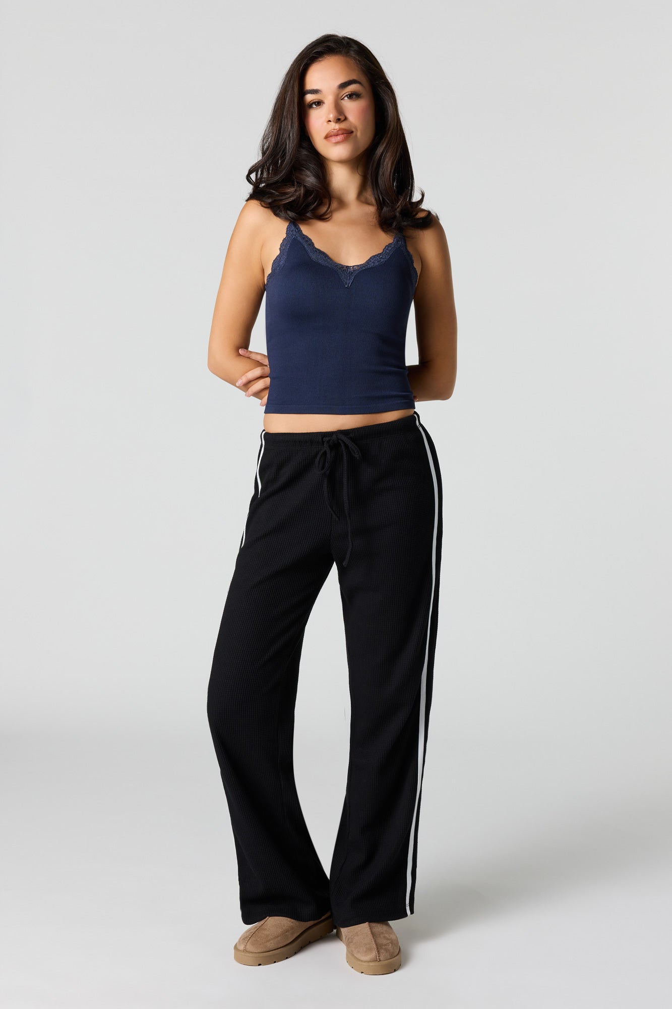 Braless Seamless Ribbed Cami