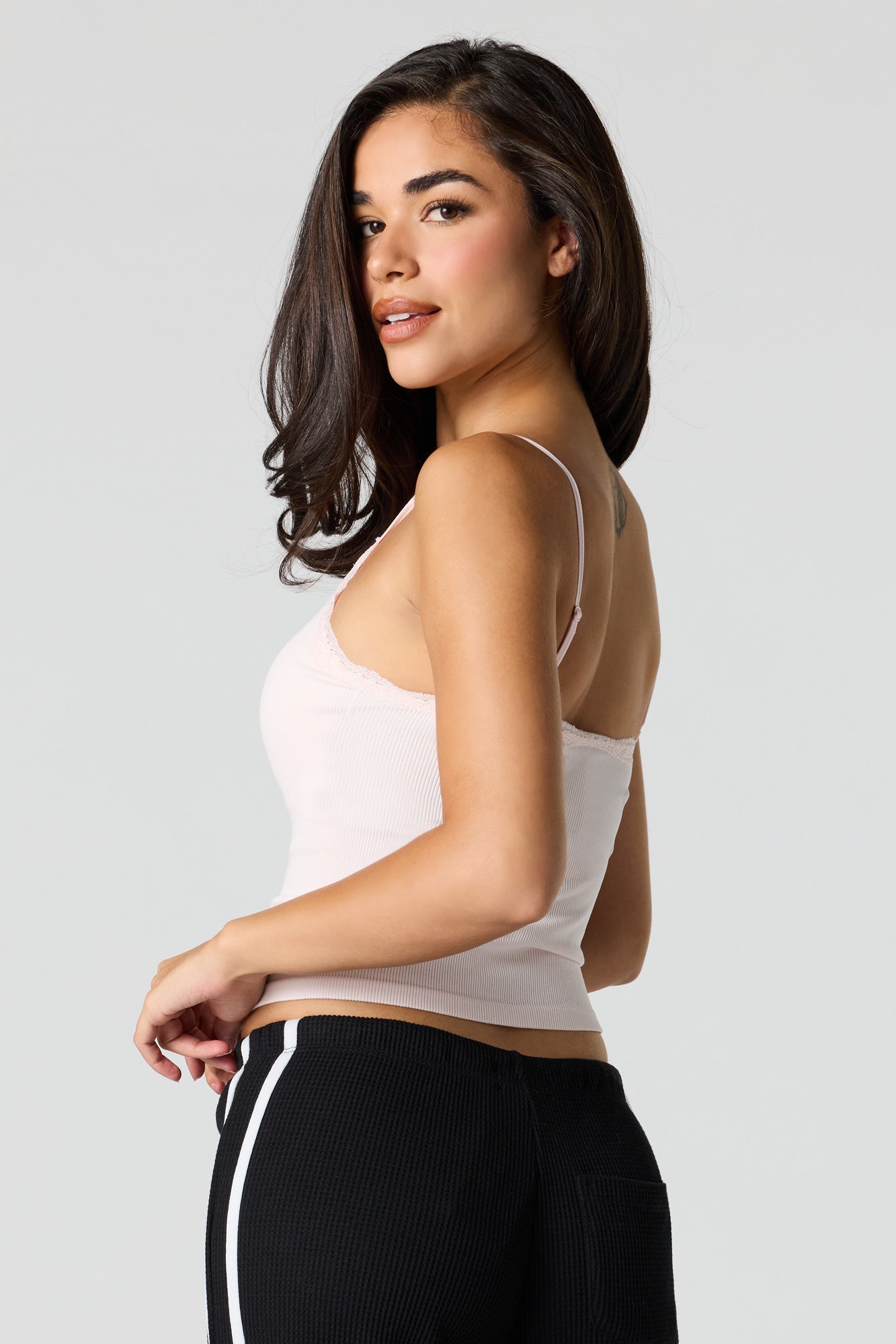 Braless Seamless Ribbed Cami