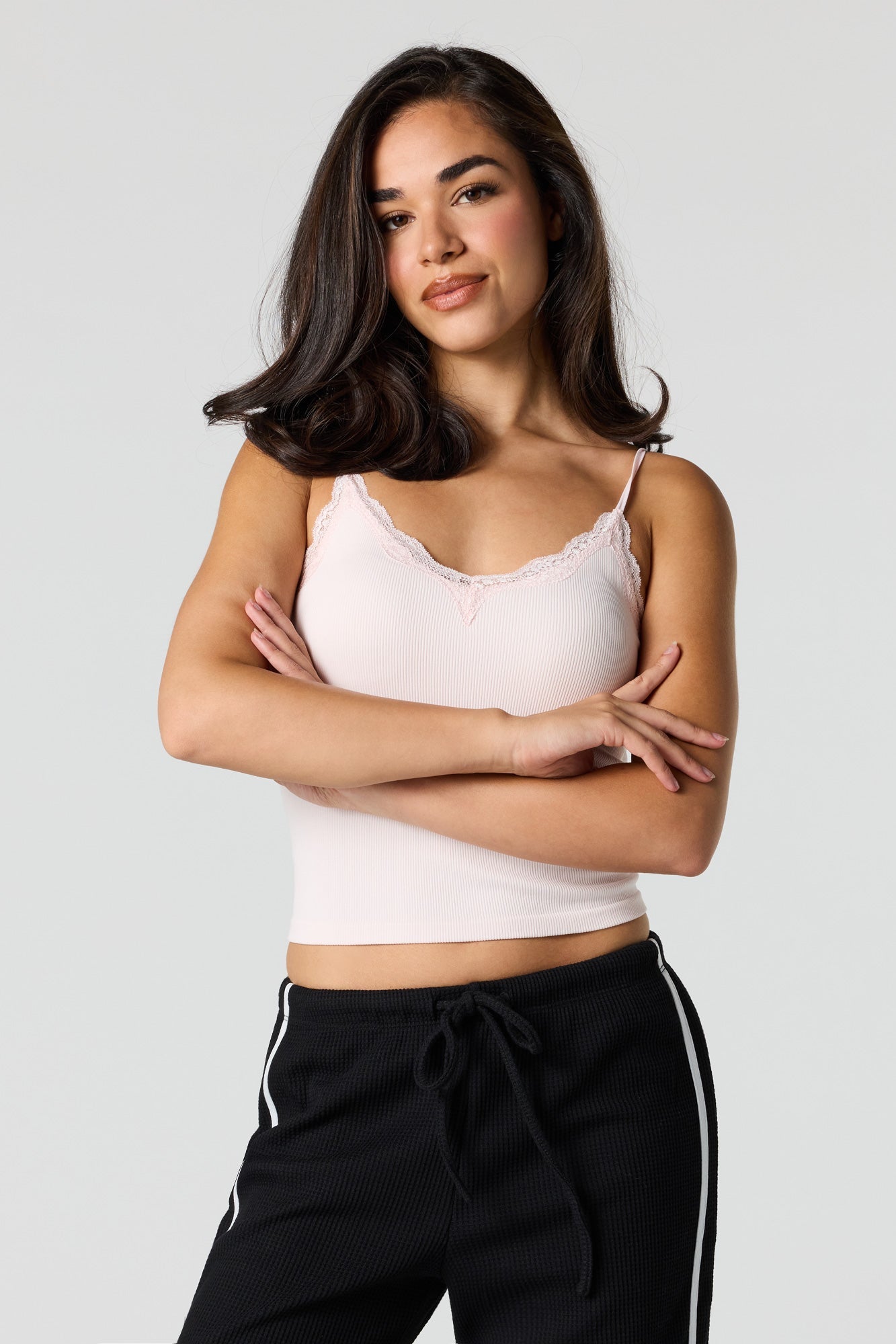Braless Seamless Ribbed Cami
