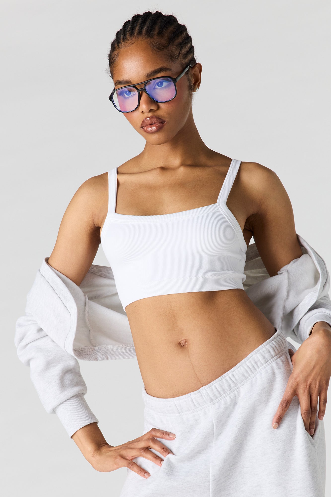 Seamless Square Neck Bralette