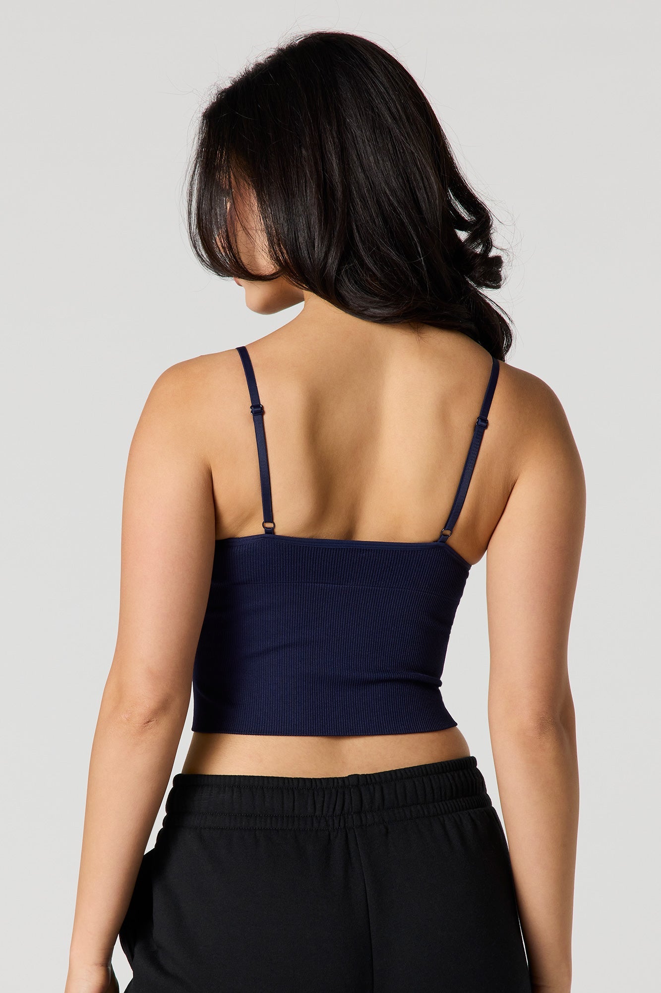 Braless Seamless Ribbed Tank