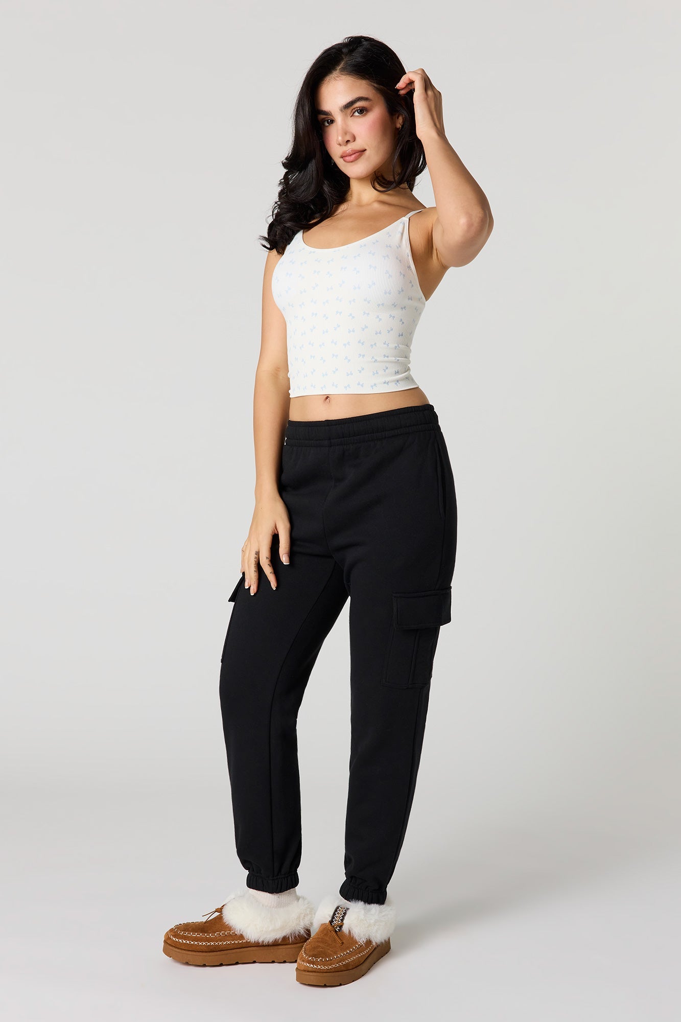 Braless Seamless Ribbed Tank