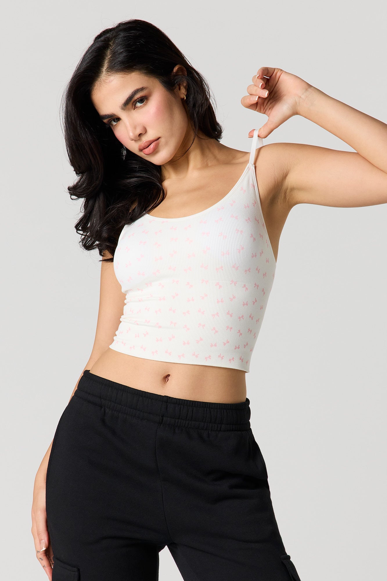 Braless Seamless Ribbed Tank