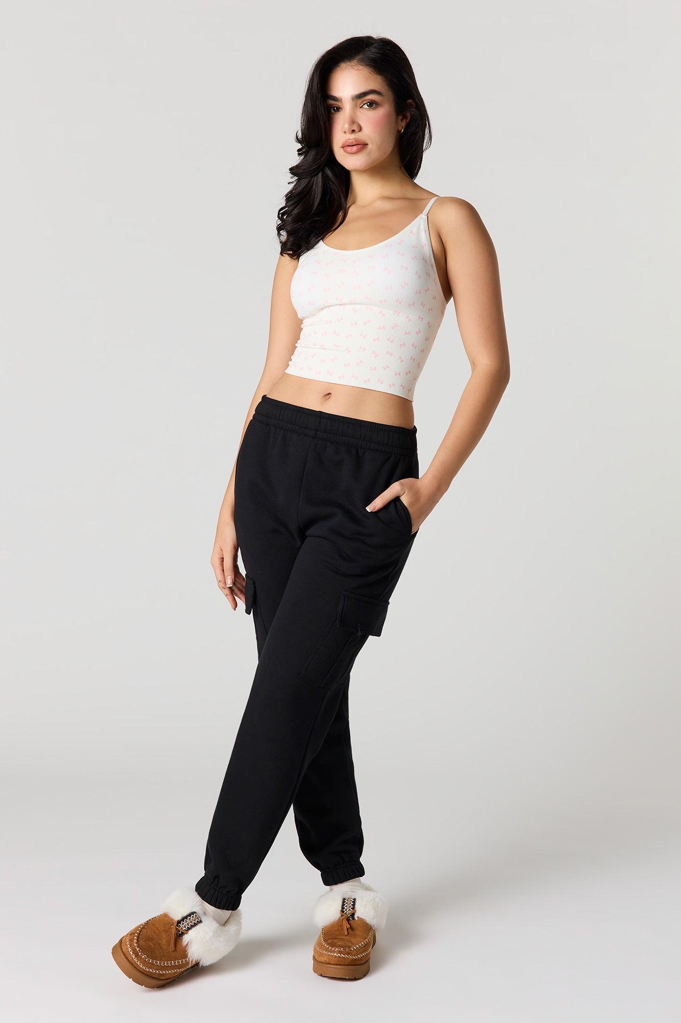 Braless Seamless Ribbed Tank