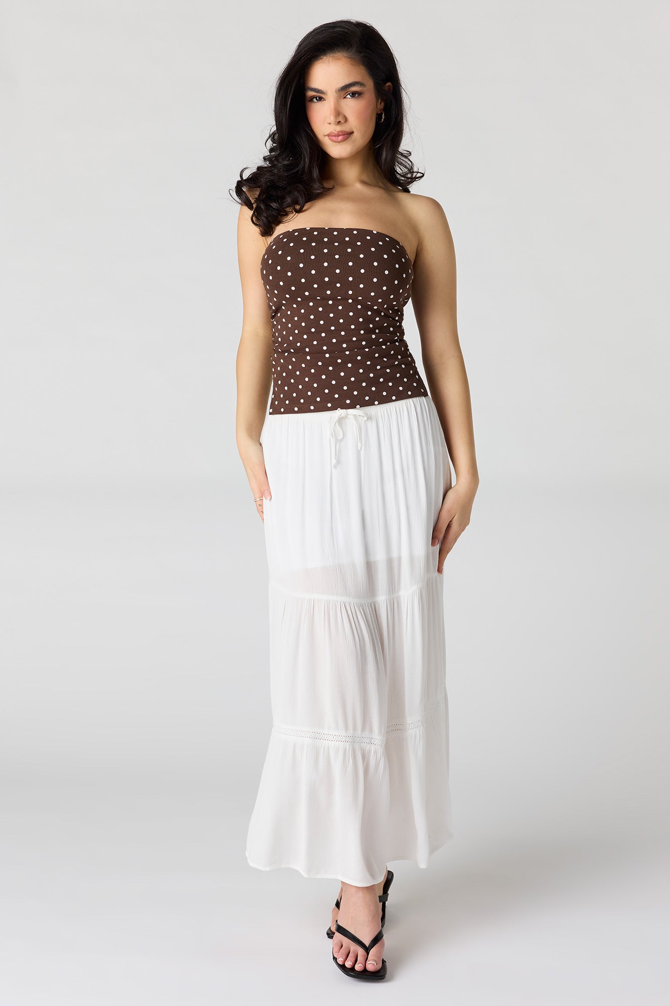 Side Cinched Tube Top