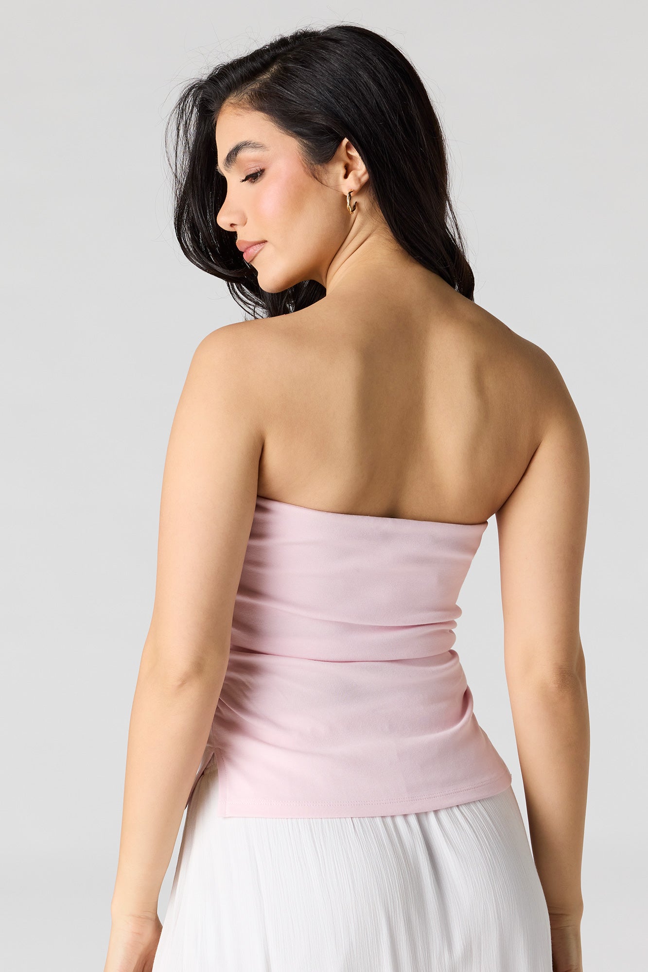Side Cinched Tube Top