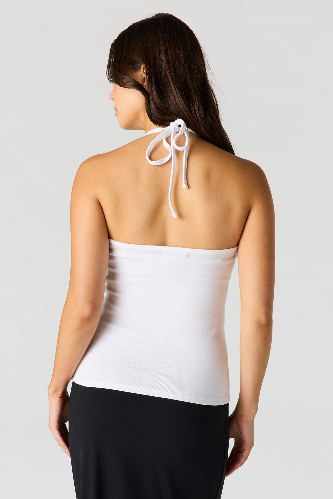 Ribbed Halter Top