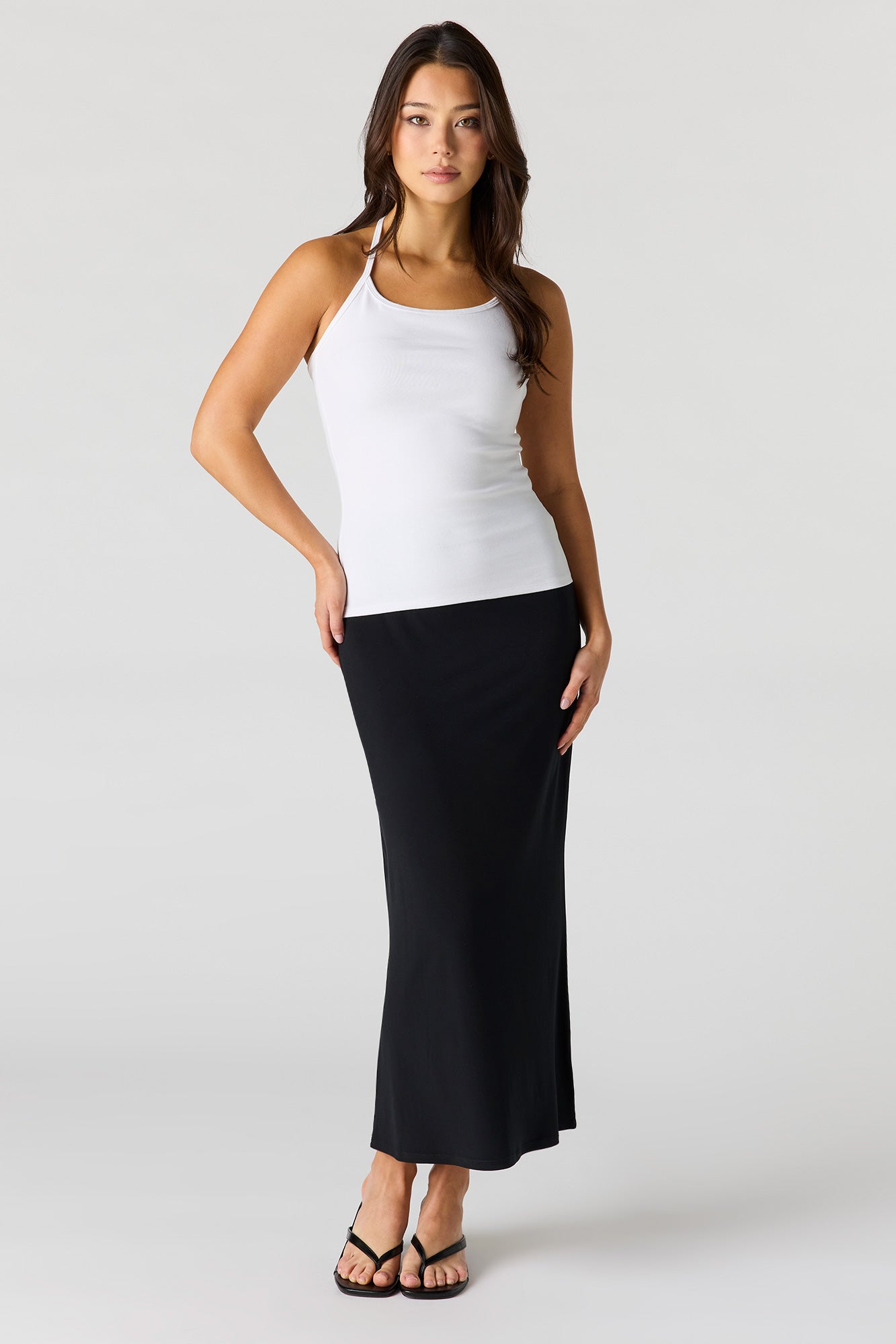 Ribbed Halter Top