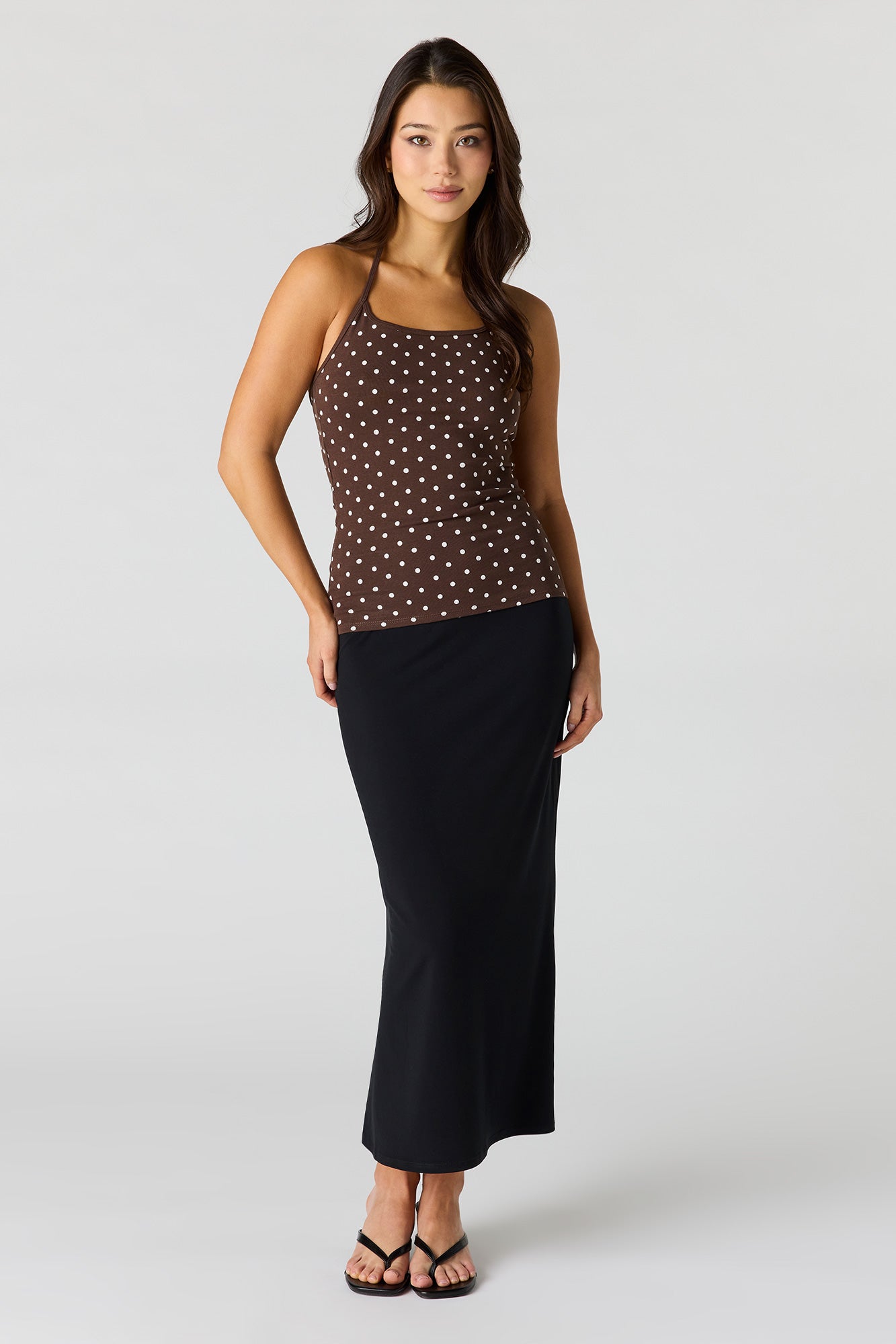 Ribbed Halter Top