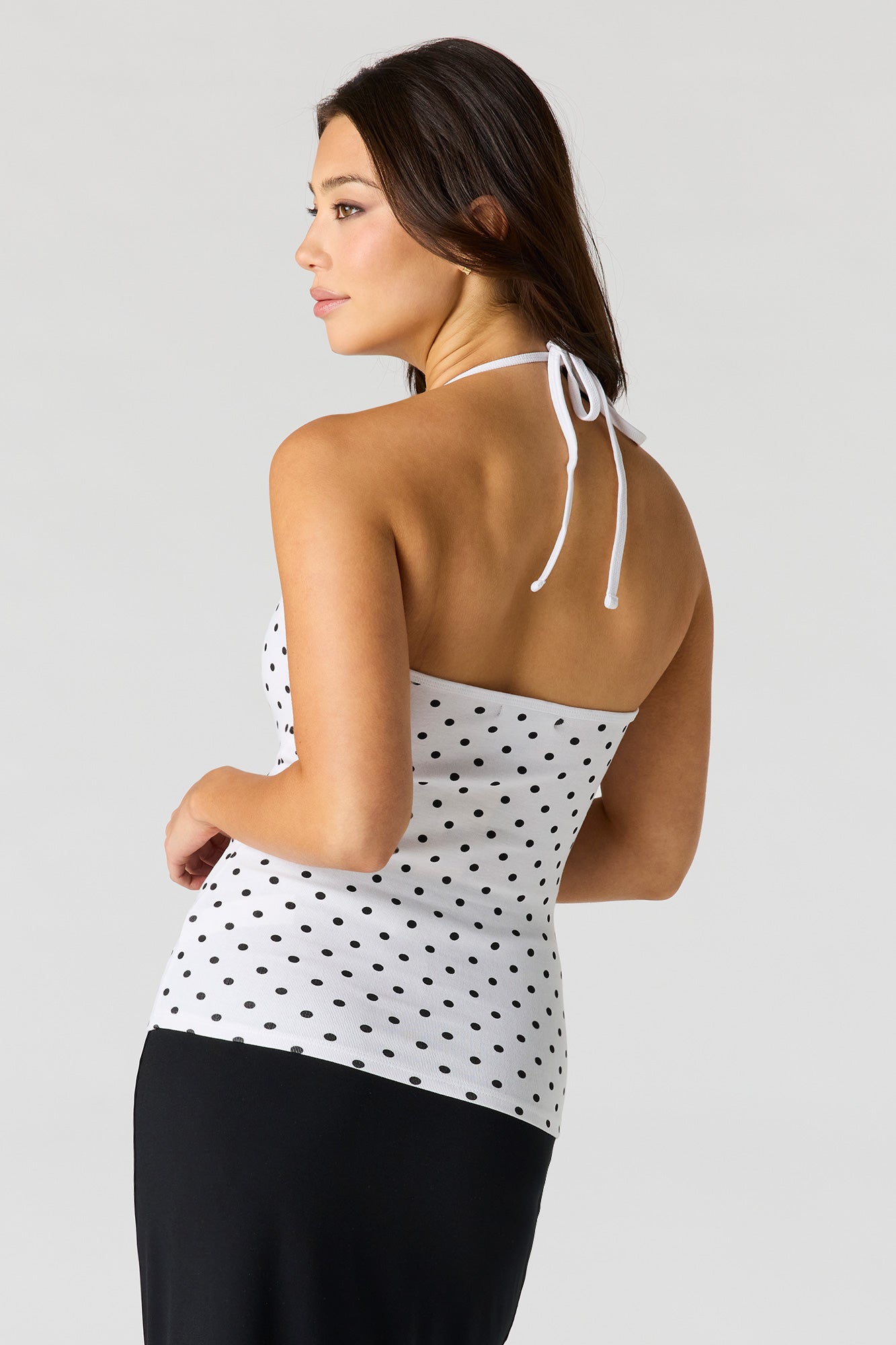 Ribbed Halter Top