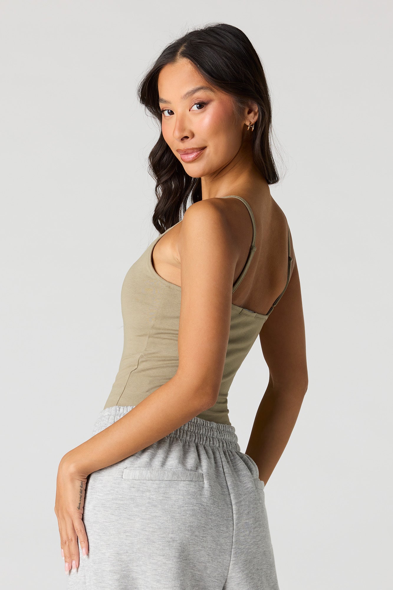 Braless Solid Cami