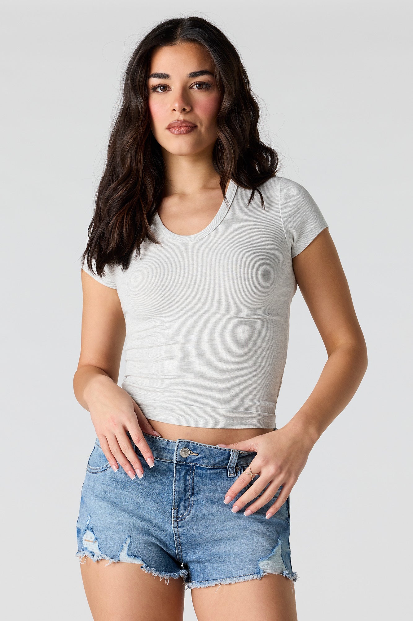 Ribbed T-Shirt