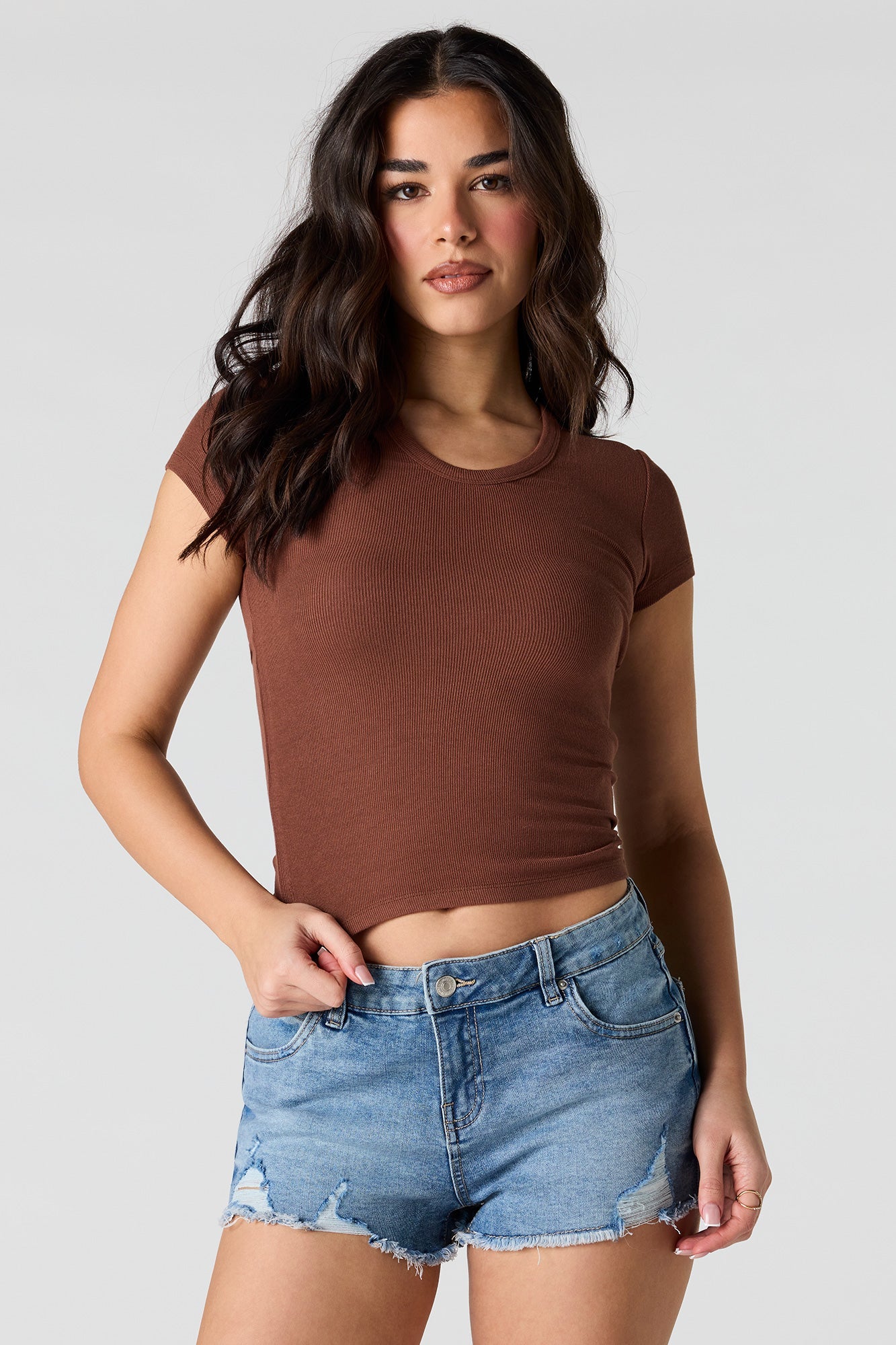 Ribbed T-Shirt