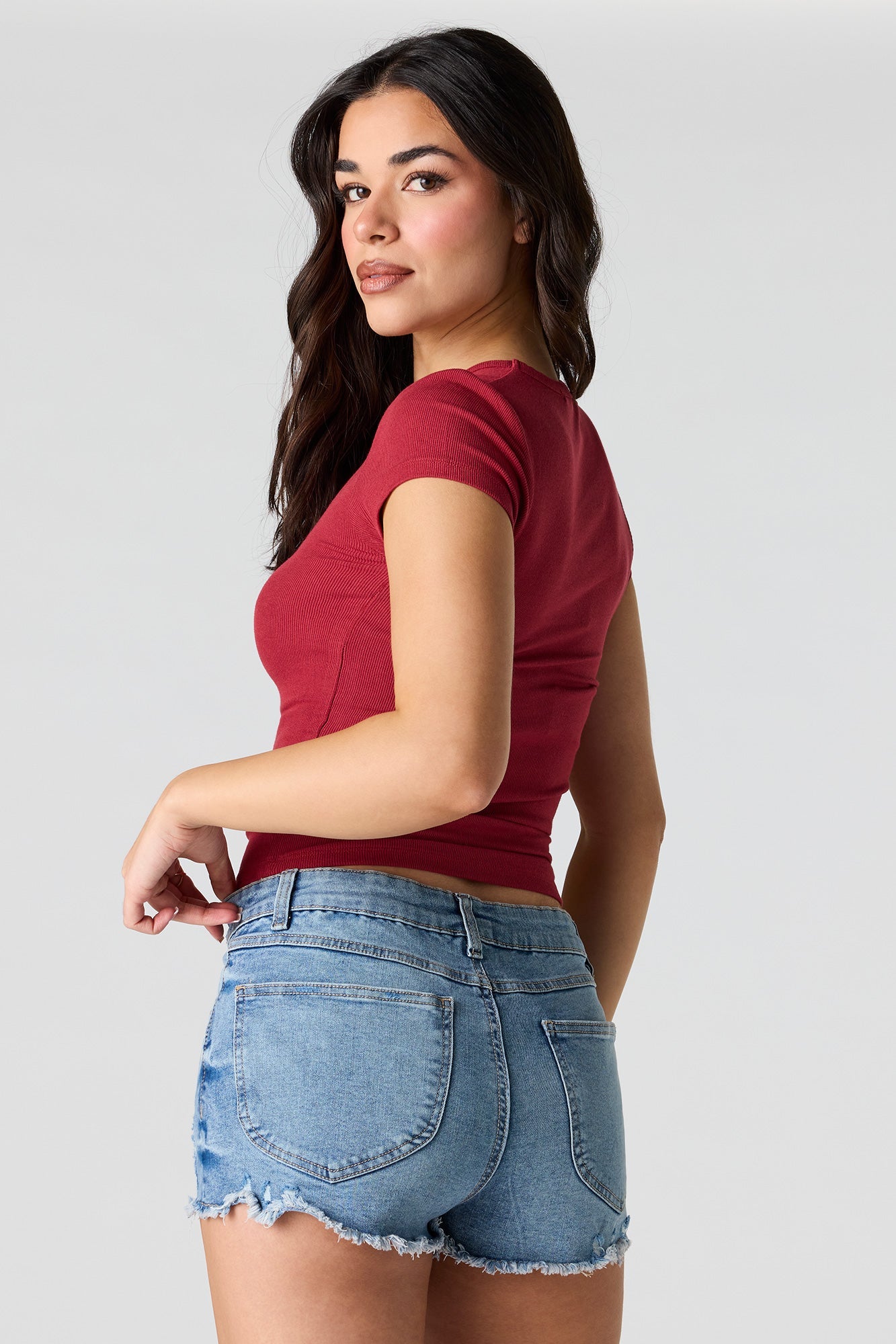 Ribbed T-Shirt