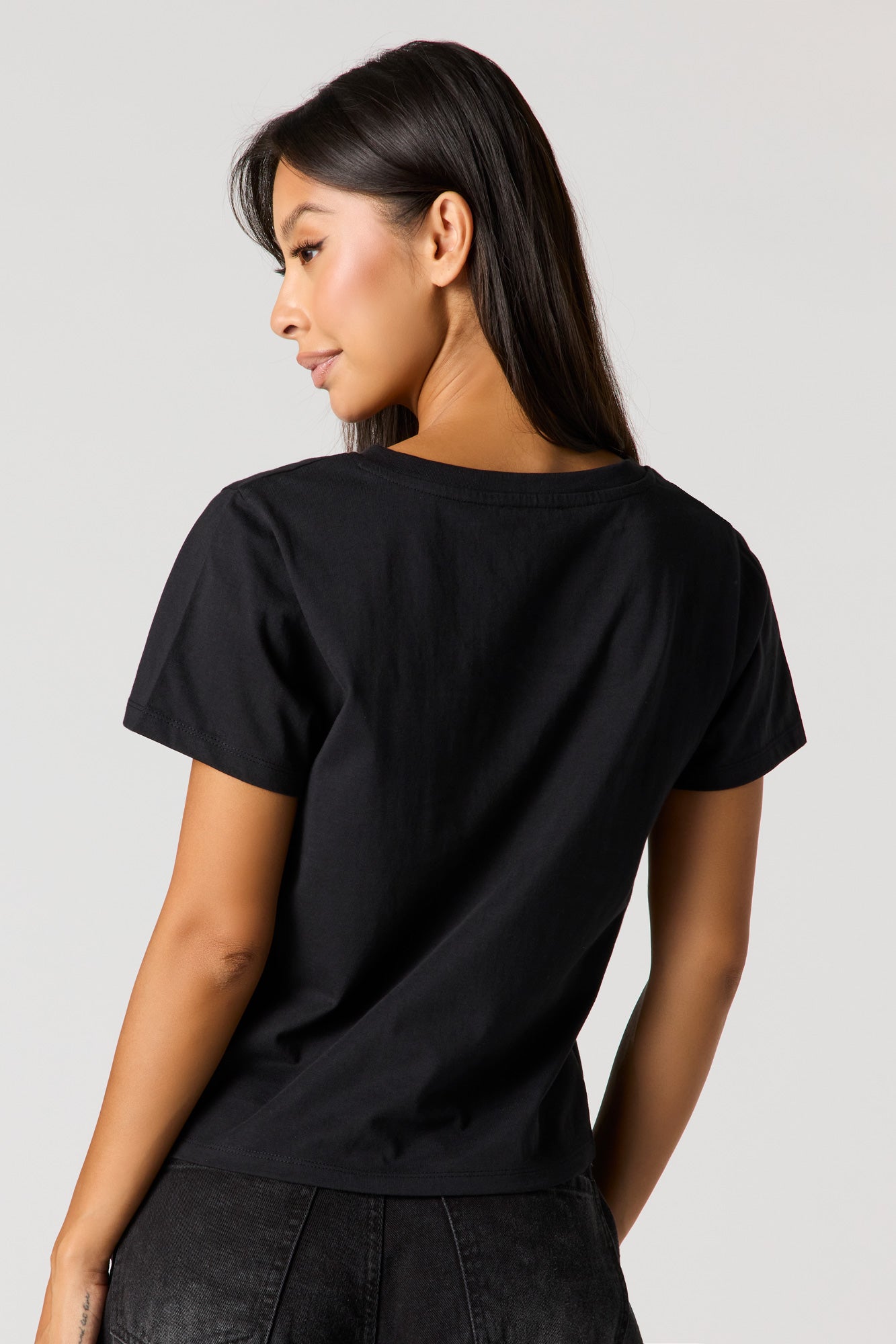 Relaxed V-Neck T-Shirt