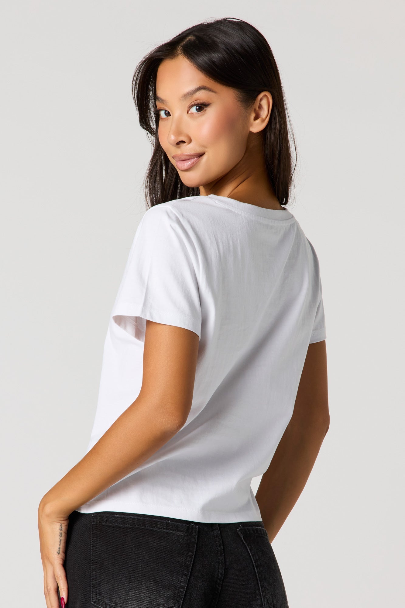 Relaxed V-Neck T-Shirt