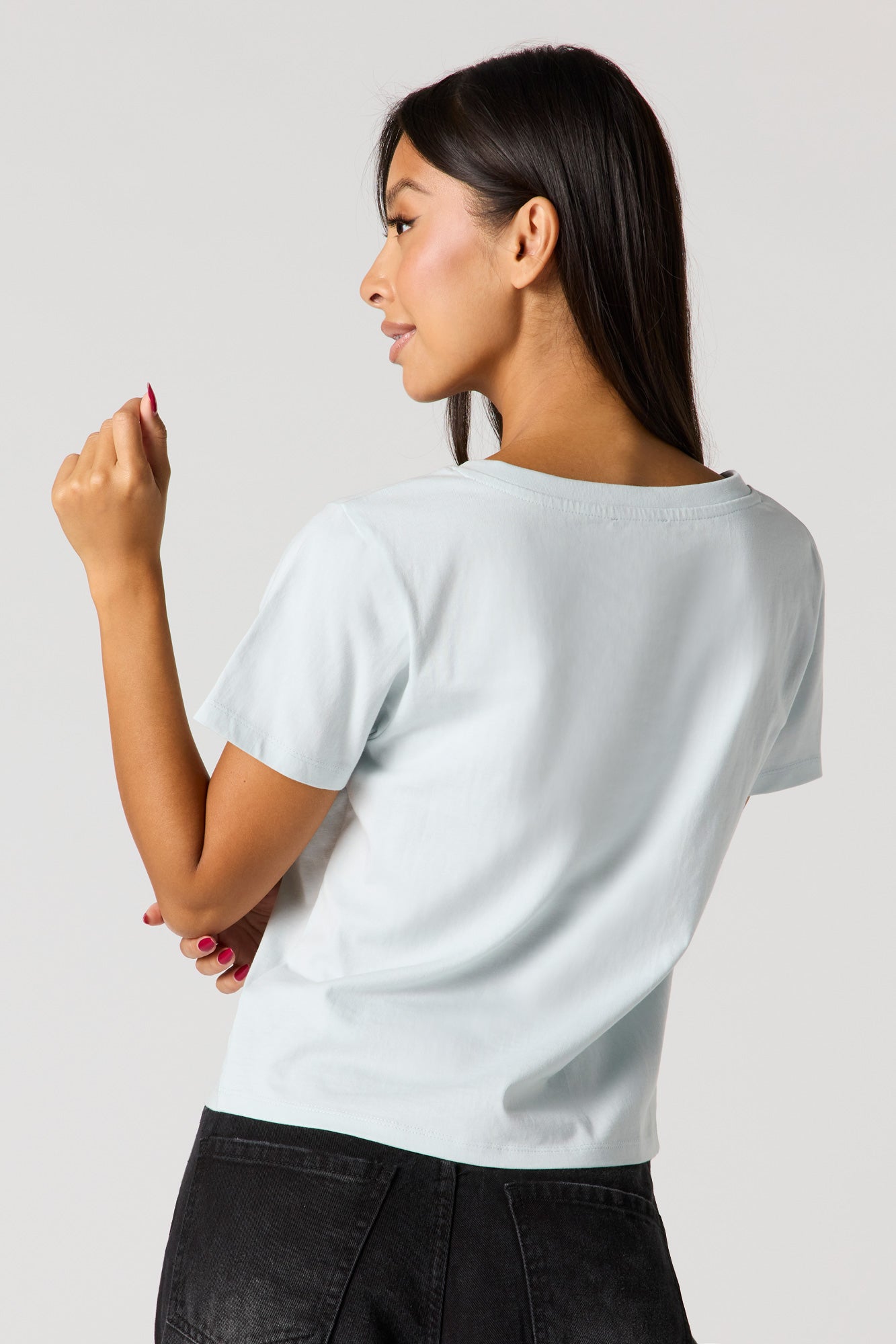 Relaxed V-Neck T-Shirt