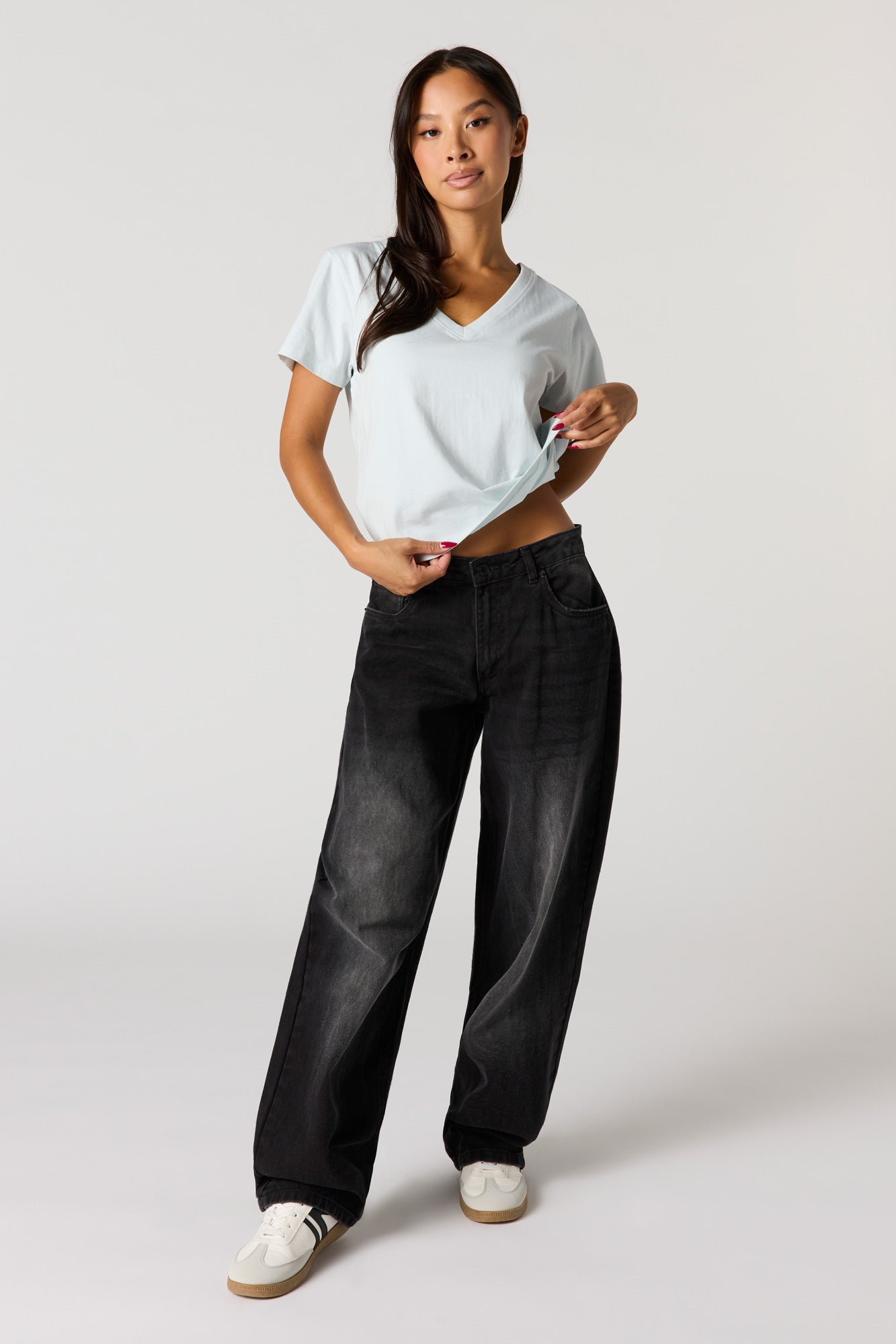 Relaxed V-Neck T-Shirt