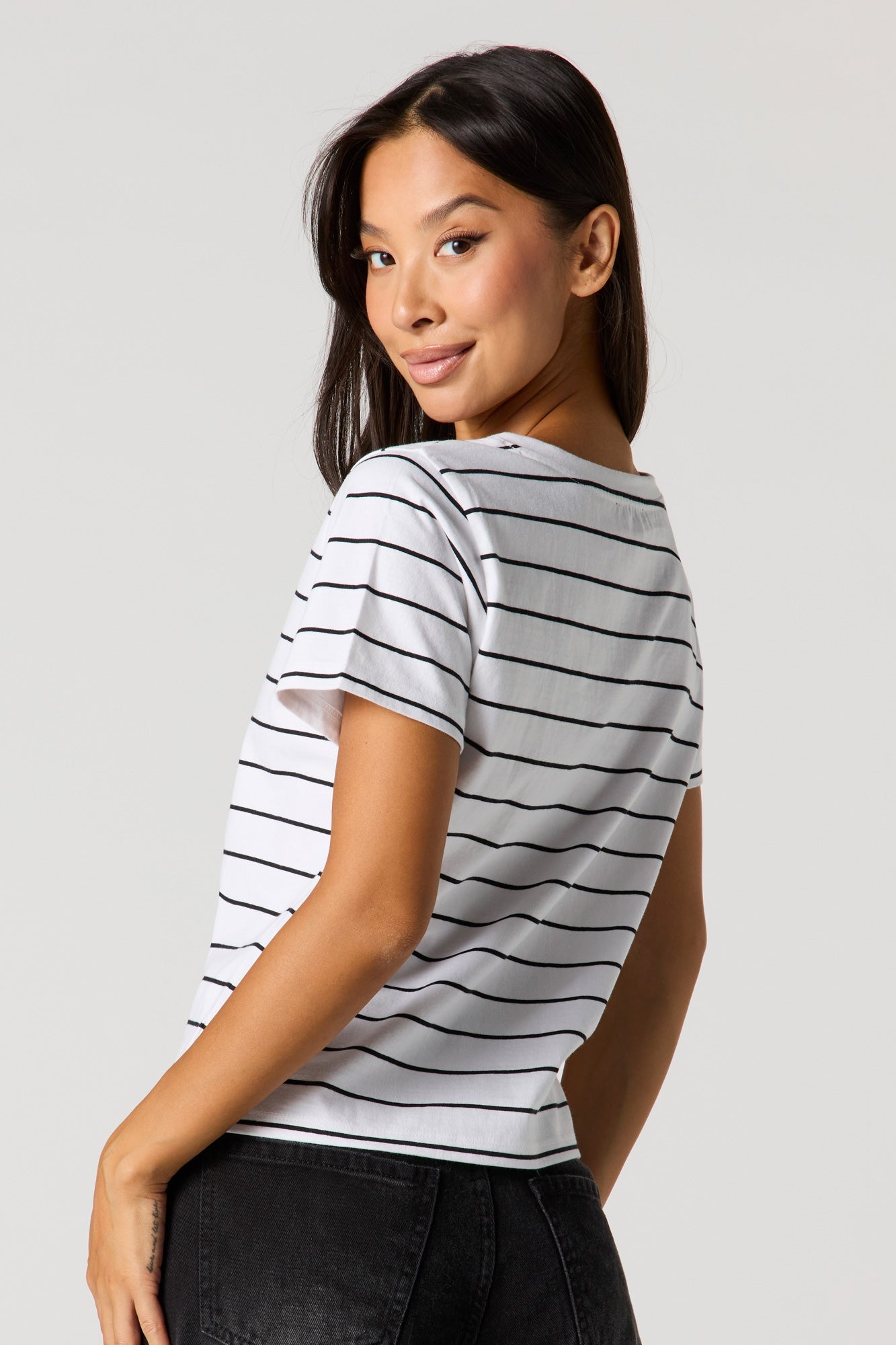 Relaxed V-Neck T-Shirt