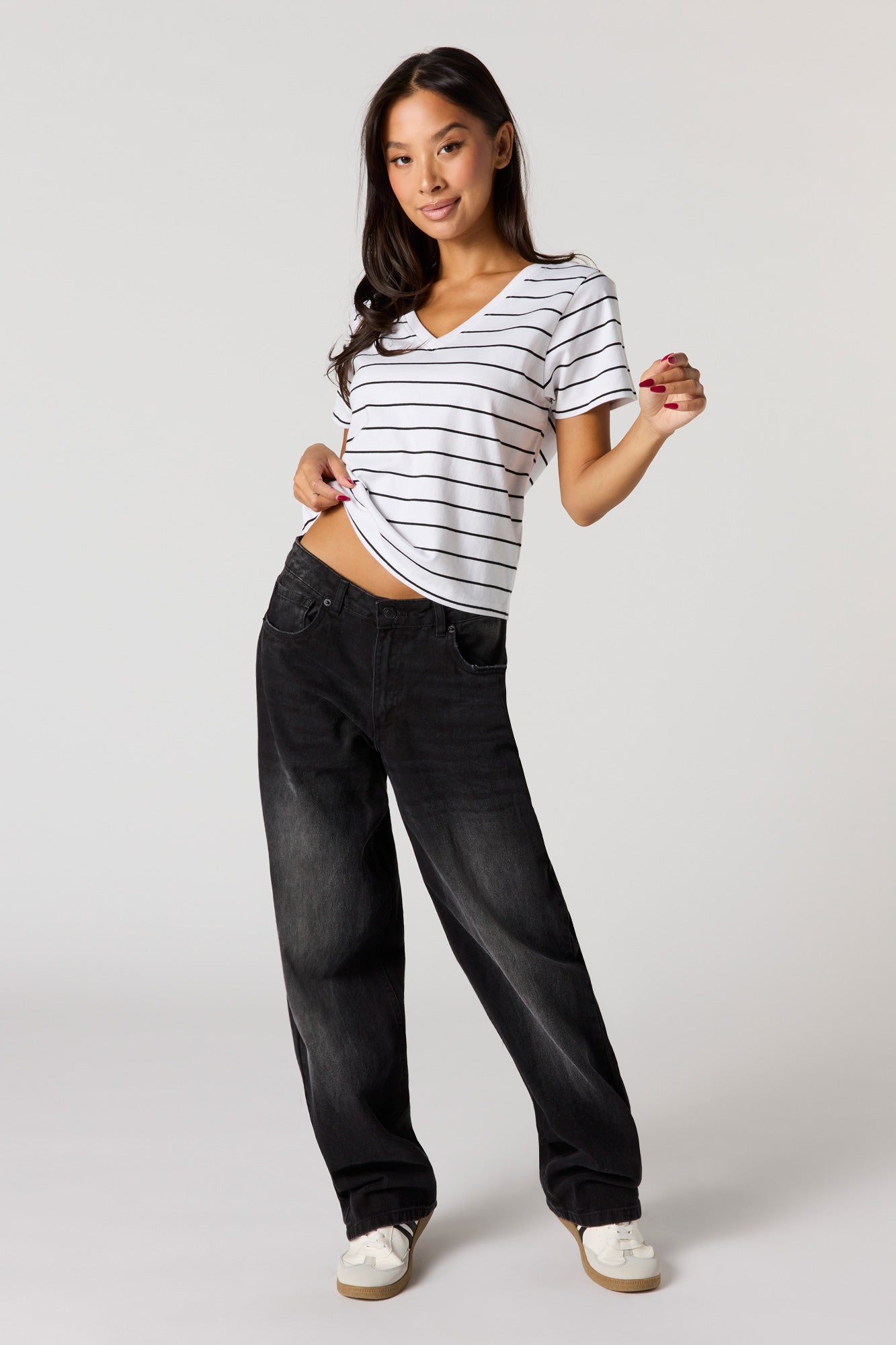 Relaxed V-Neck T-Shirt