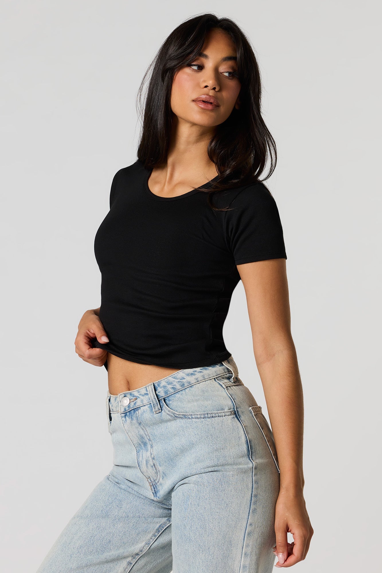 Ribbed Baby T-Shirt