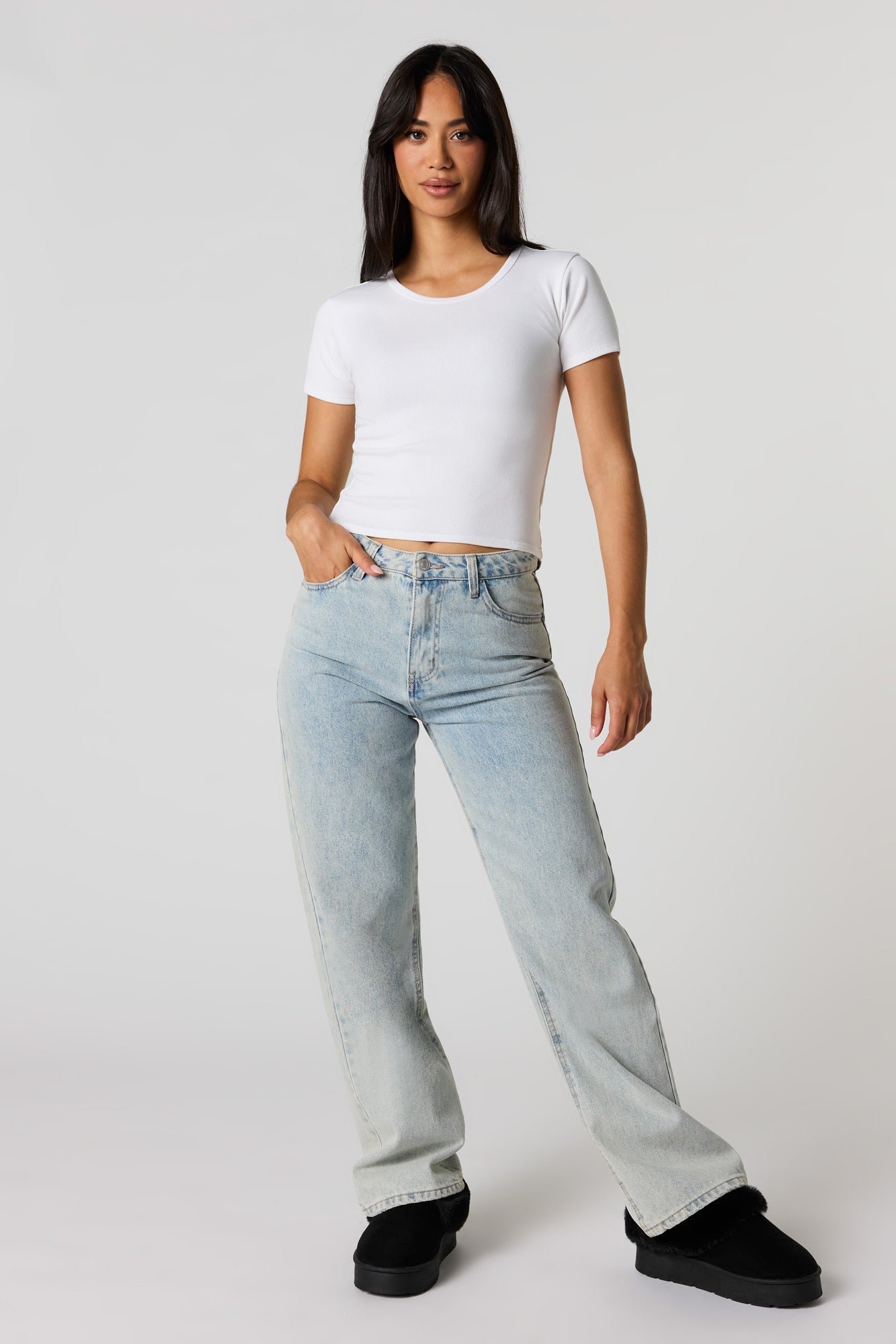 Ribbed Baby T-Shirt