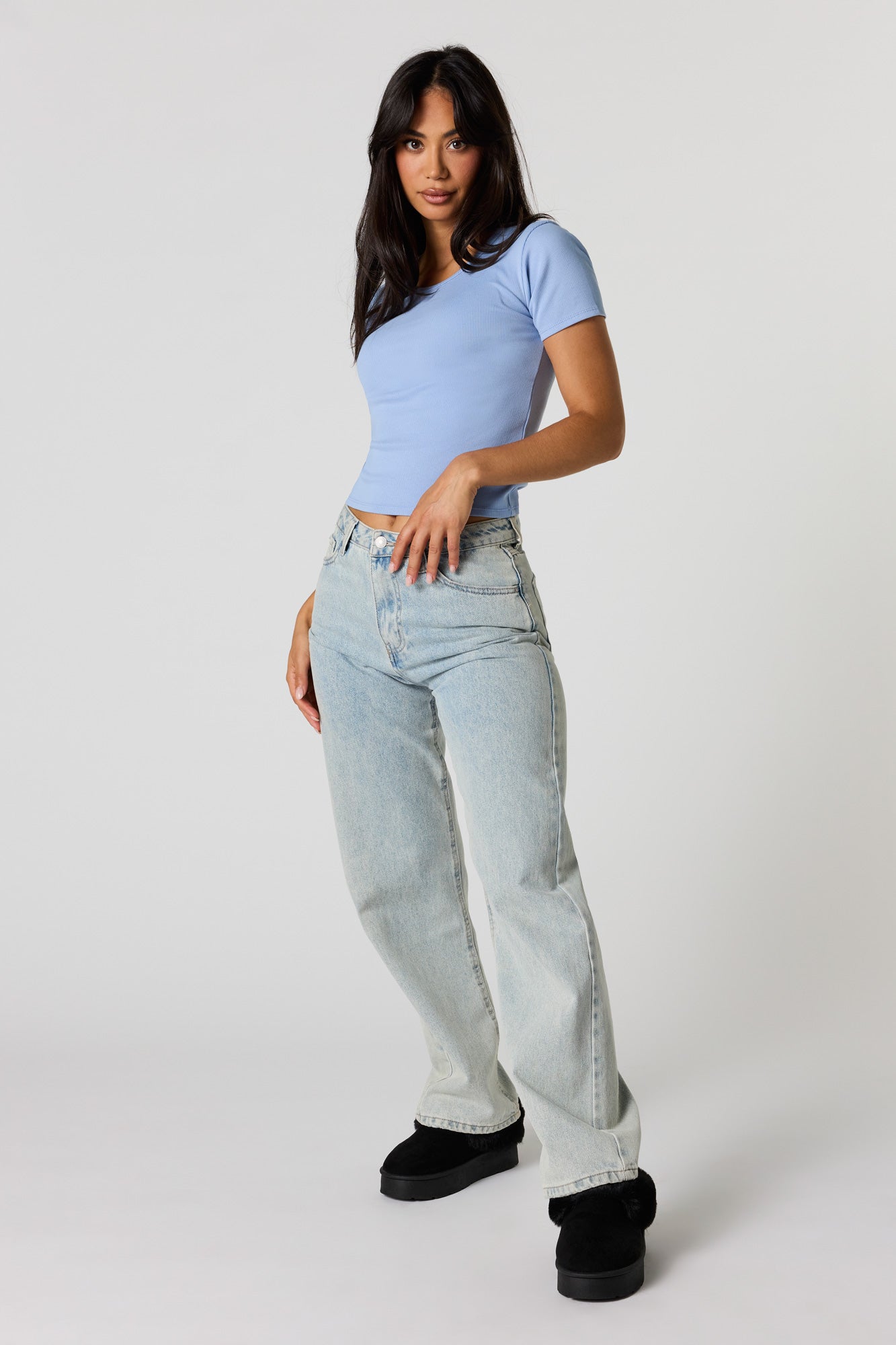 Ribbed Baby T-Shirt