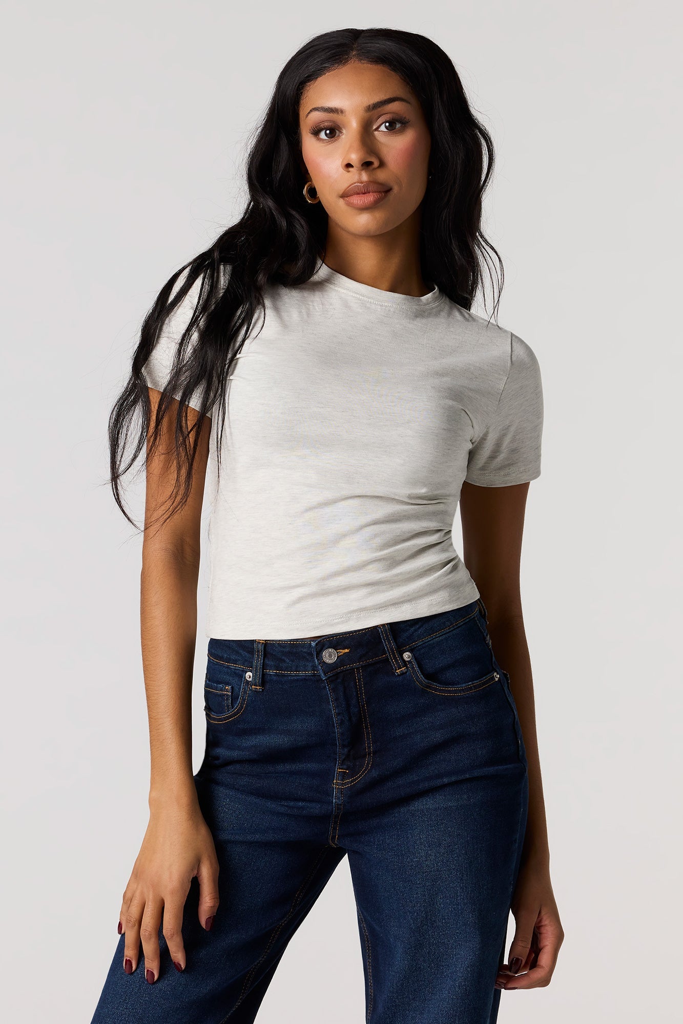 Crew Neck Baby Tee
