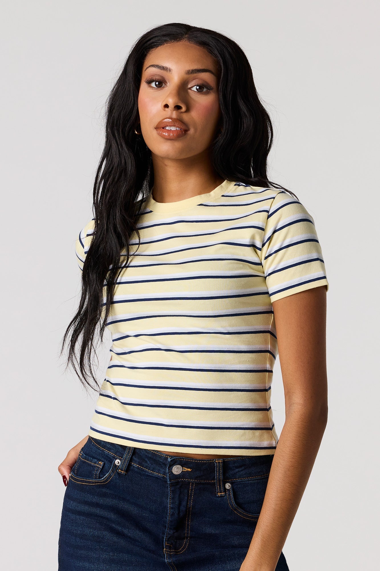 Crew Neck Baby Tee