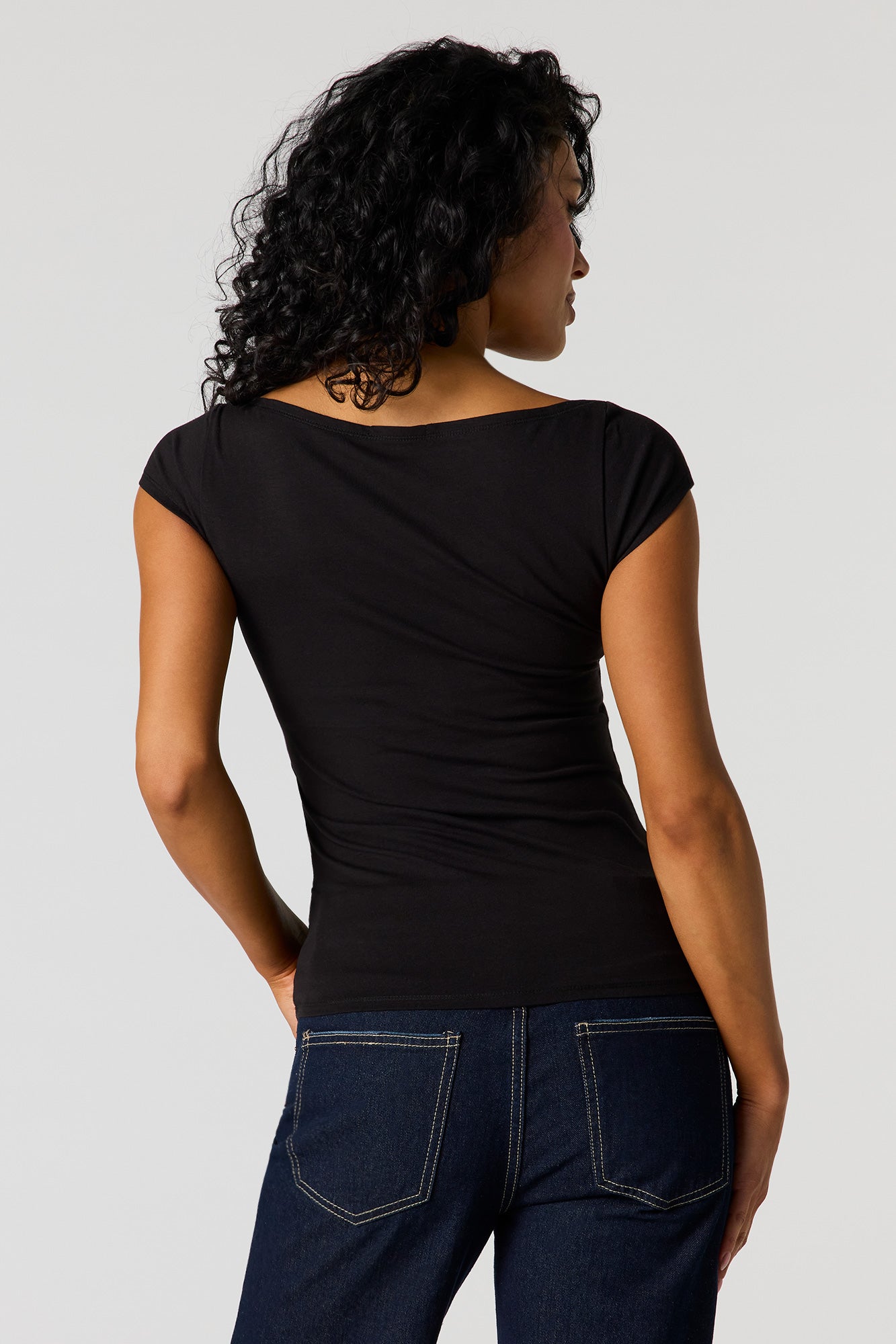 Boat Neck T-Shirt