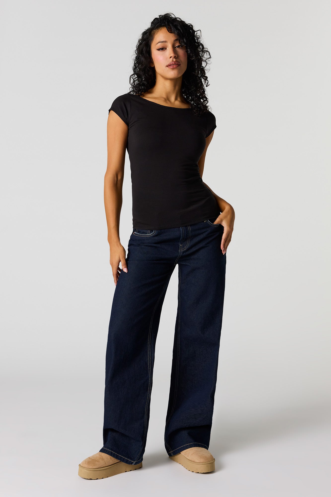 Boat Neck T-Shirt