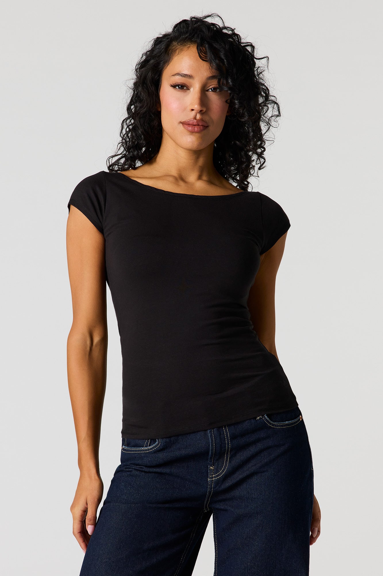 Boat Neck T-Shirt