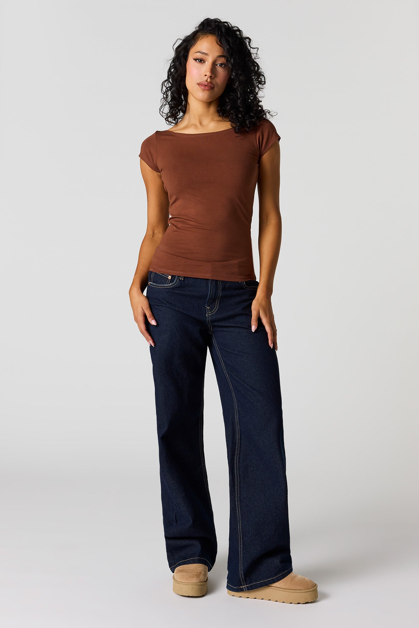 Boat Neck T-Shirt