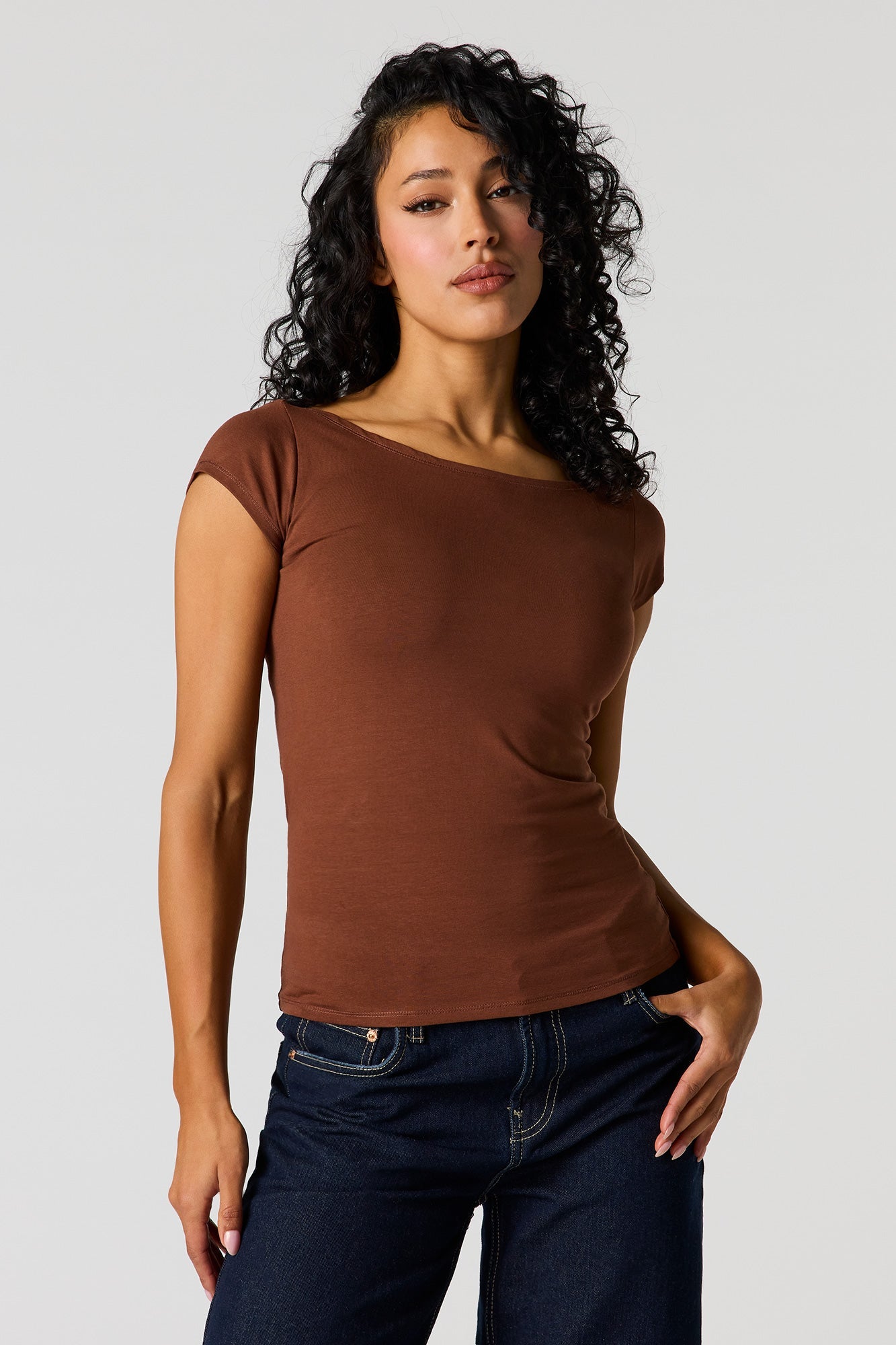 Boat Neck T-Shirt