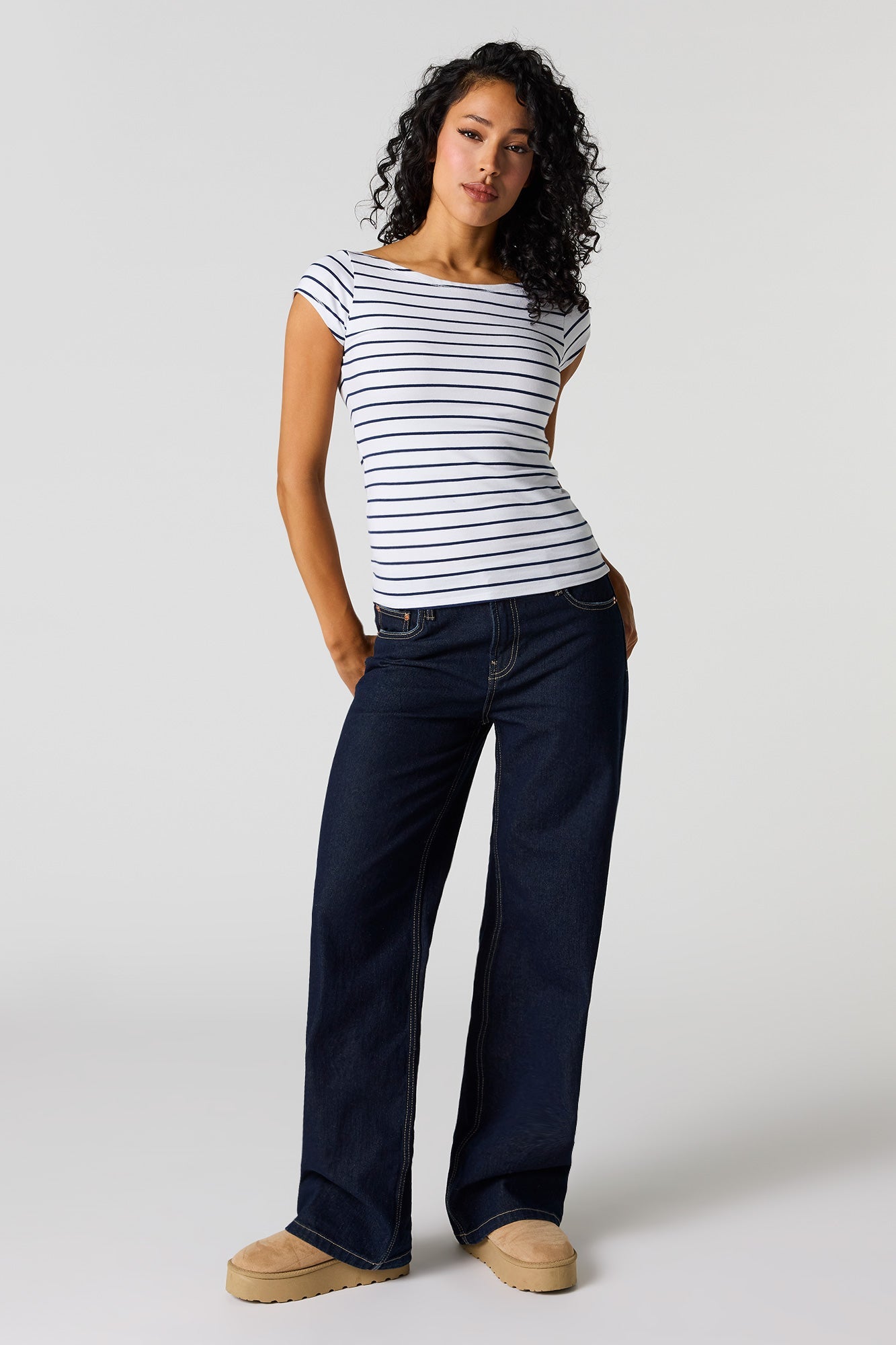 Boat Neck T-Shirt